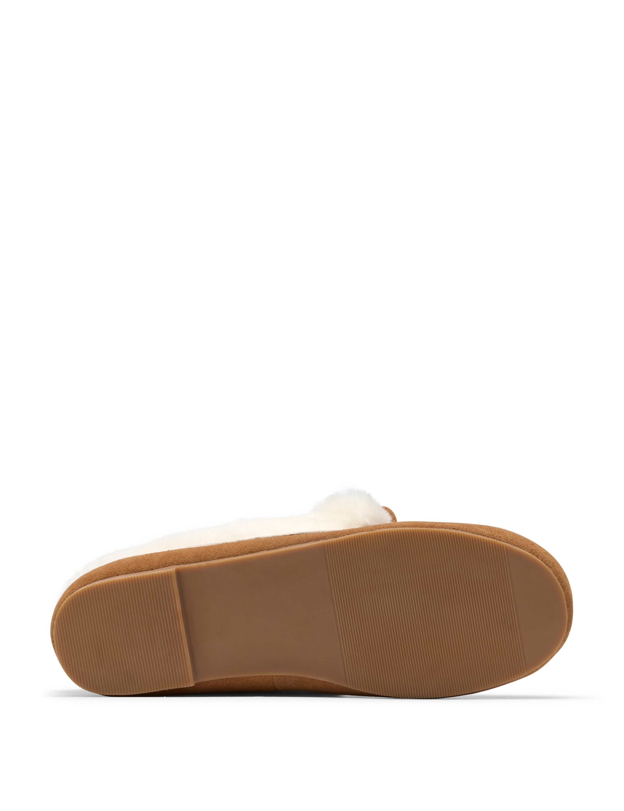 Siana Suede Round Toe Moccasin Slippers 6 of 6