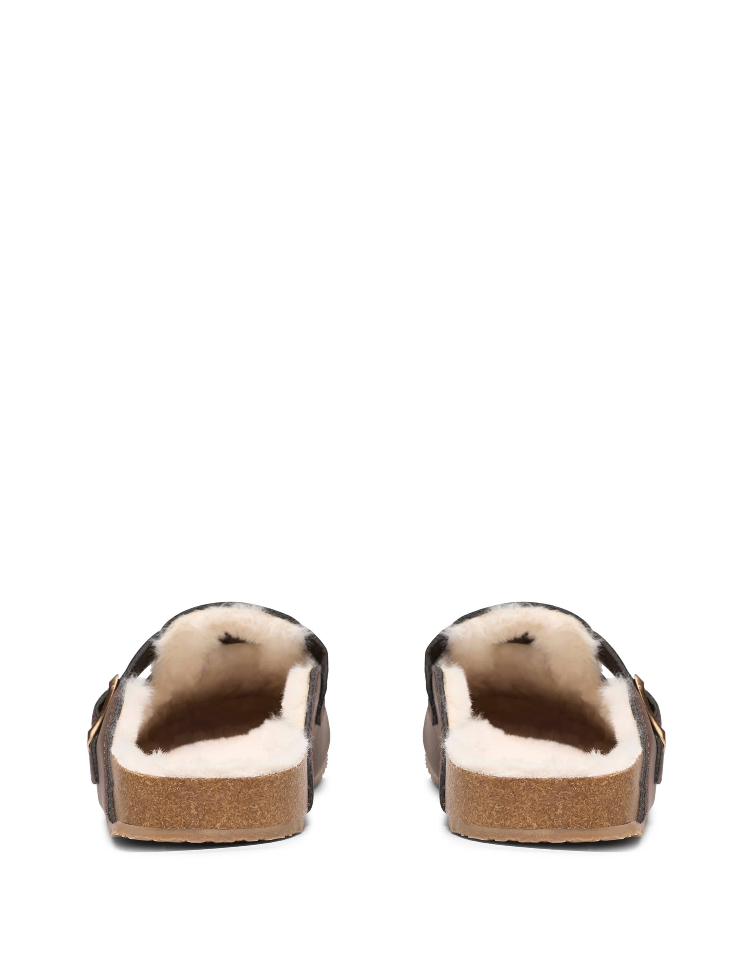 Faux Fur Lined Clog Slippers 5 of 6