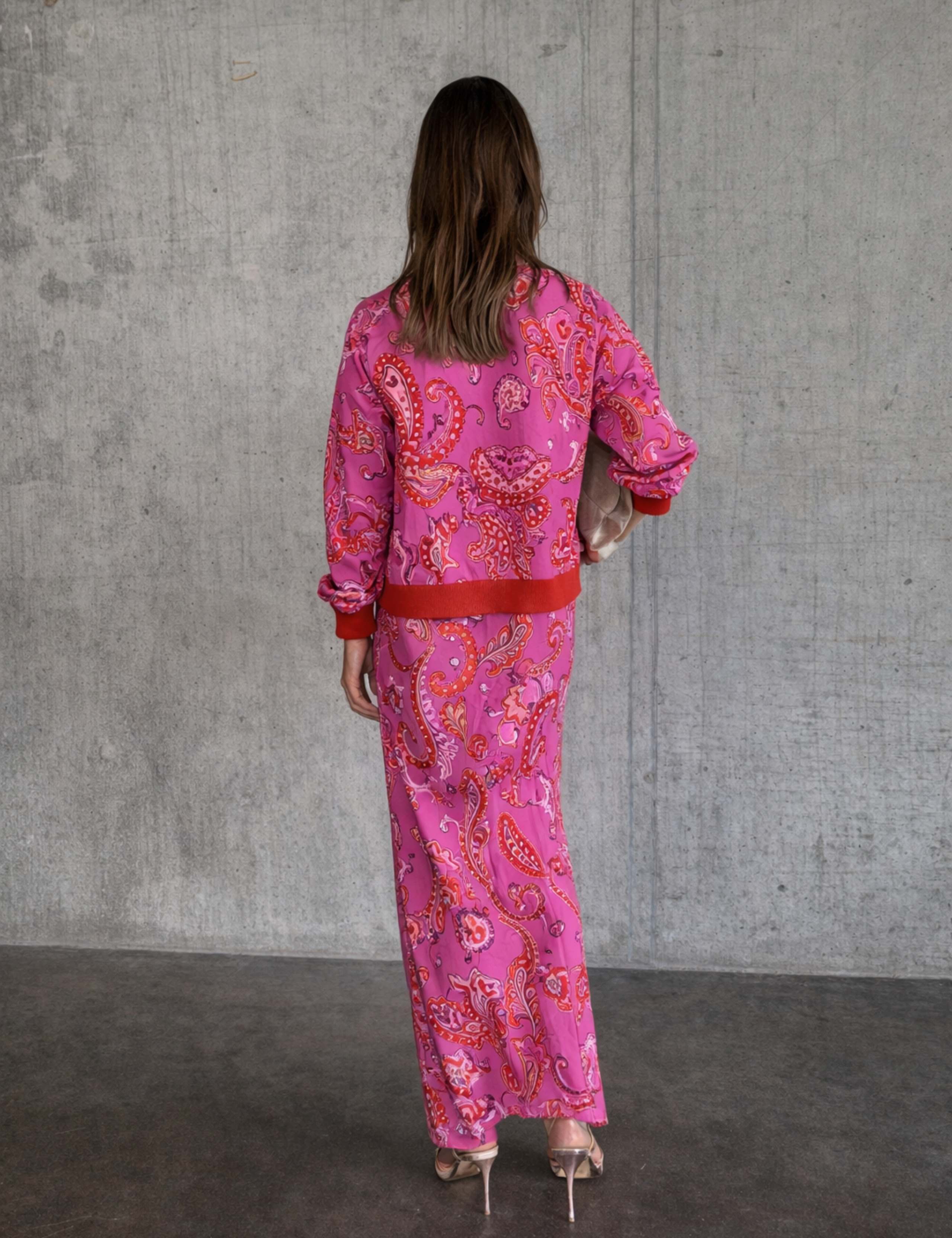 Floral Maxi Wrap Skirt 2 of 5