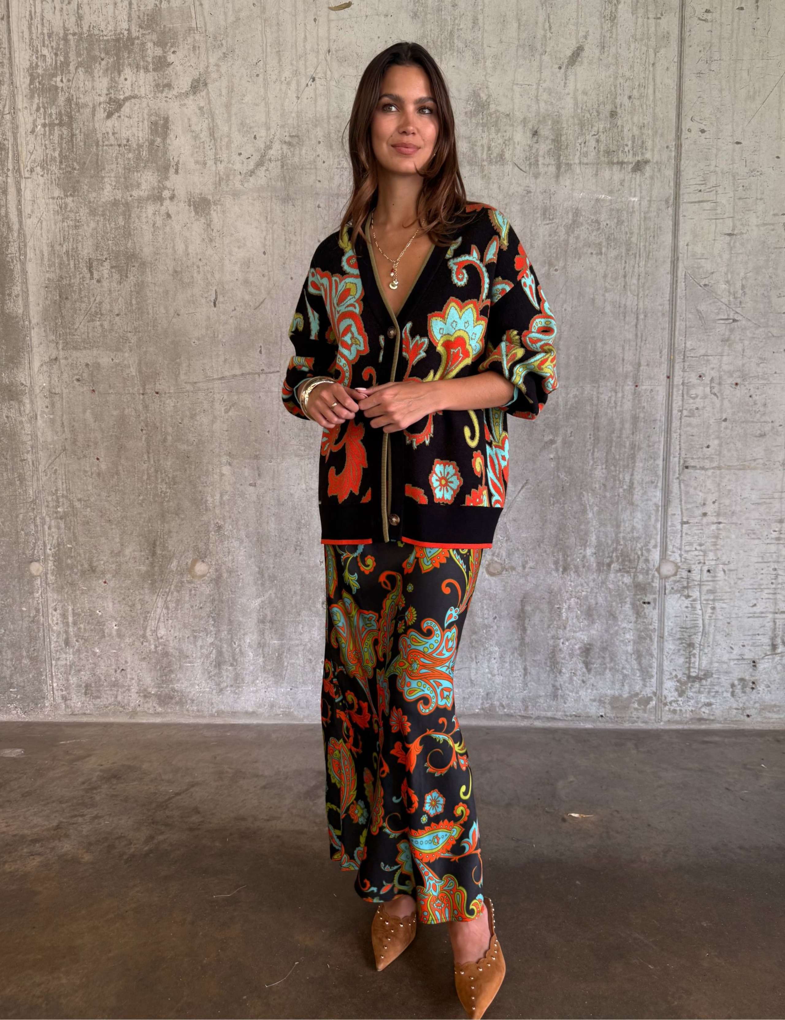 Floral Maxi Wrap Skirt 2 of 4