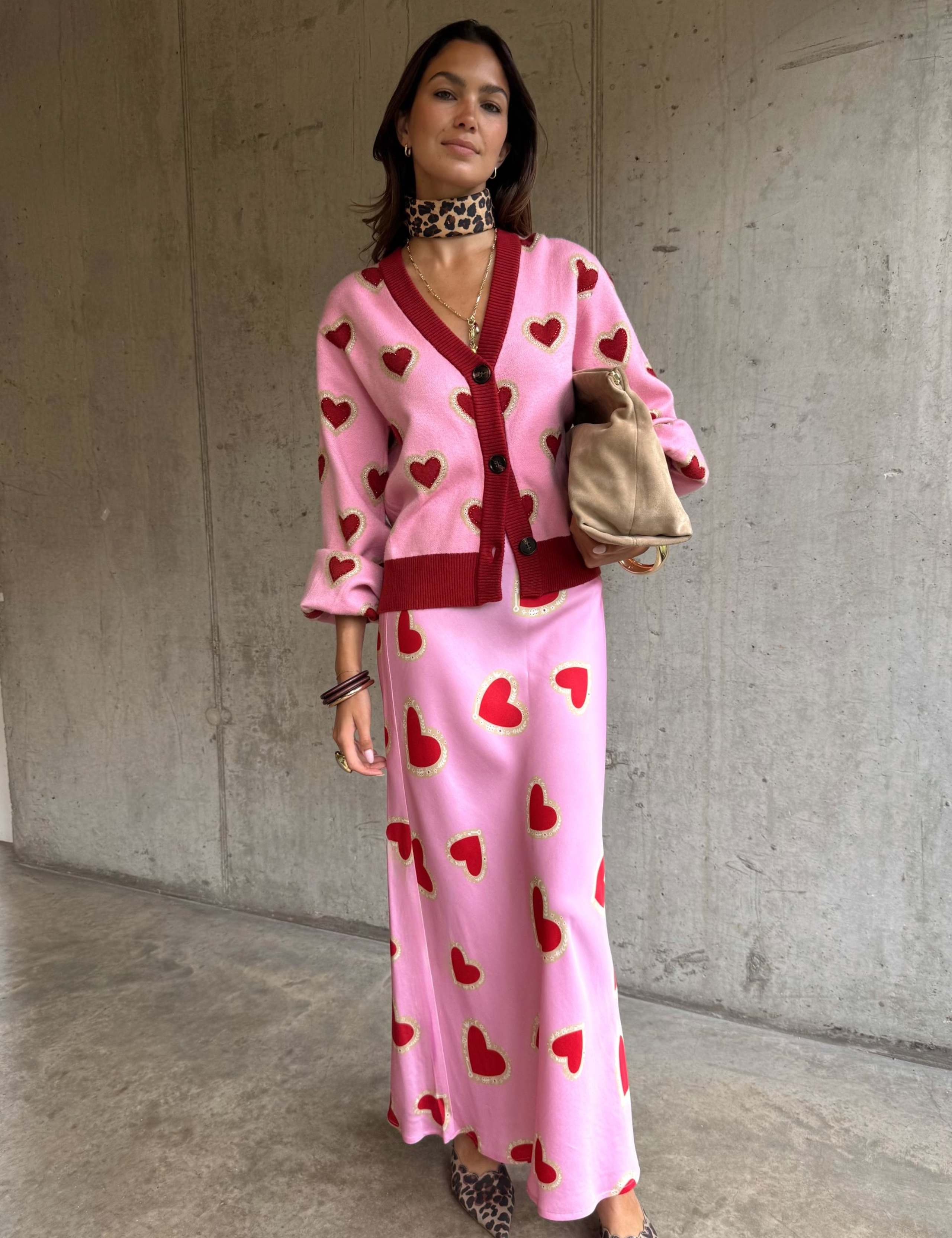 Printed Maxi Wrap Skirt 1 of 3