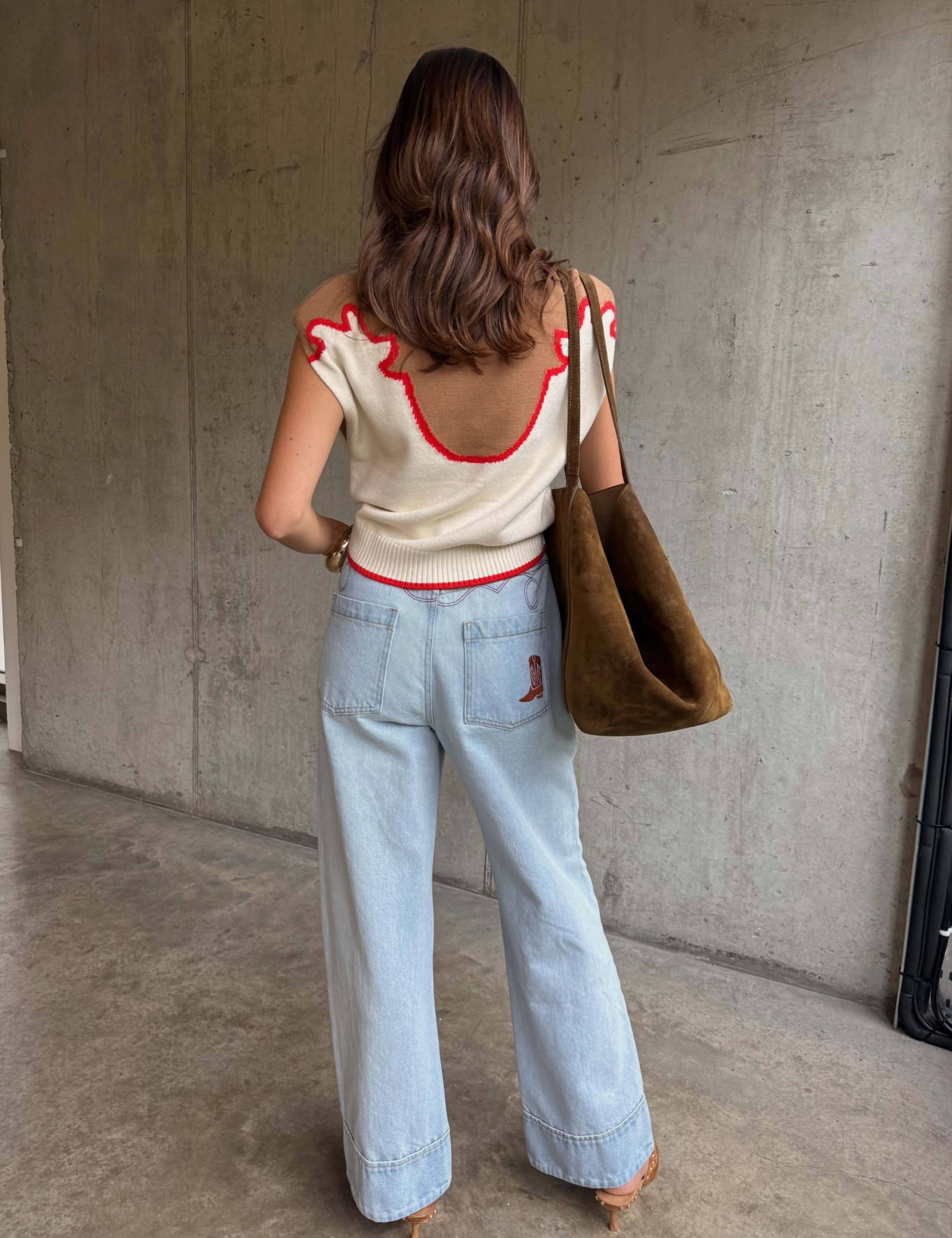 Cowgirl Knitted Tank Top 2 of 5