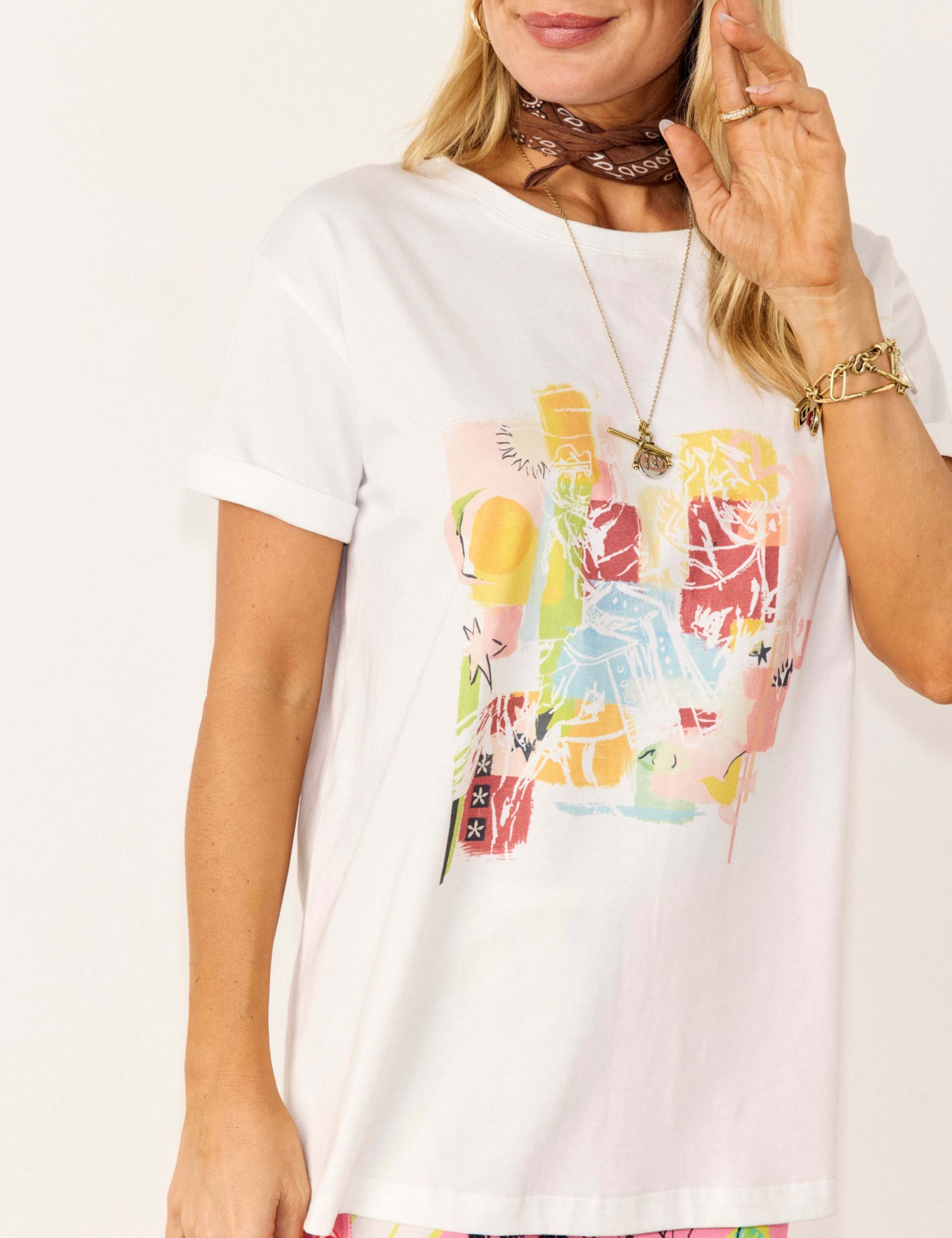 Pure Cotton Printed T-Shirt 3 of 4