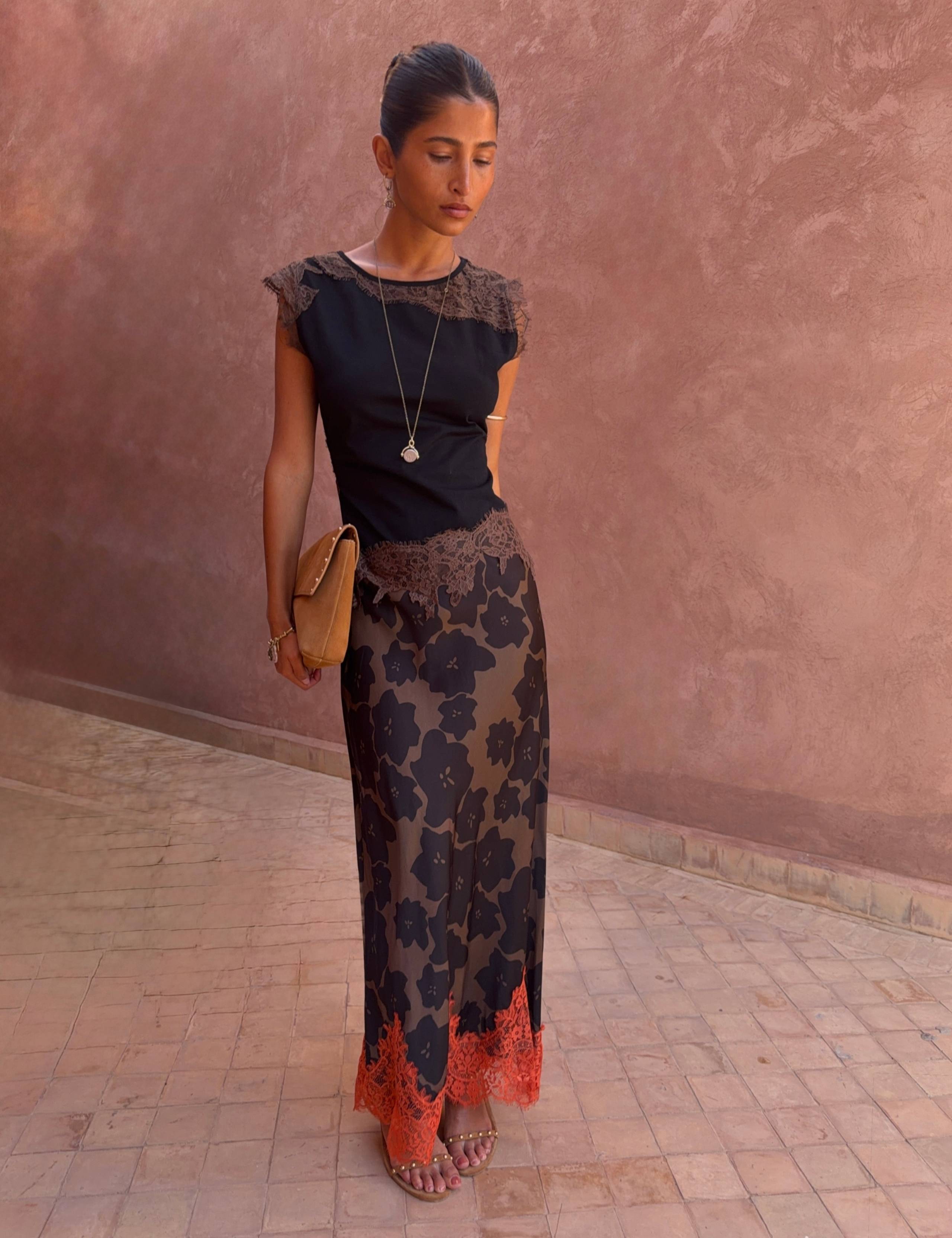 Jersey Lace Top 2 of 4