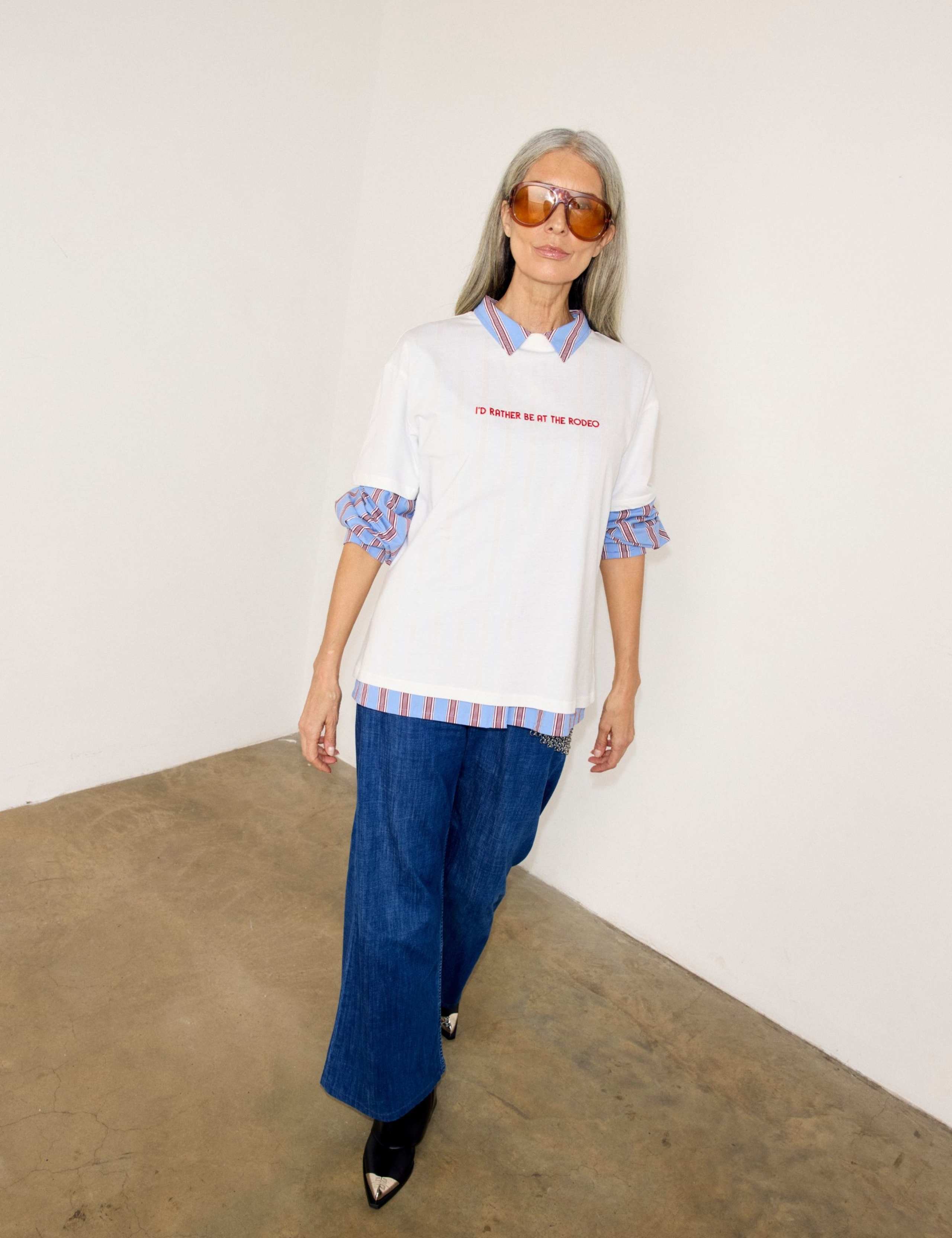 Pure Cotton Rodeo Print T-Shirt 2 of 4