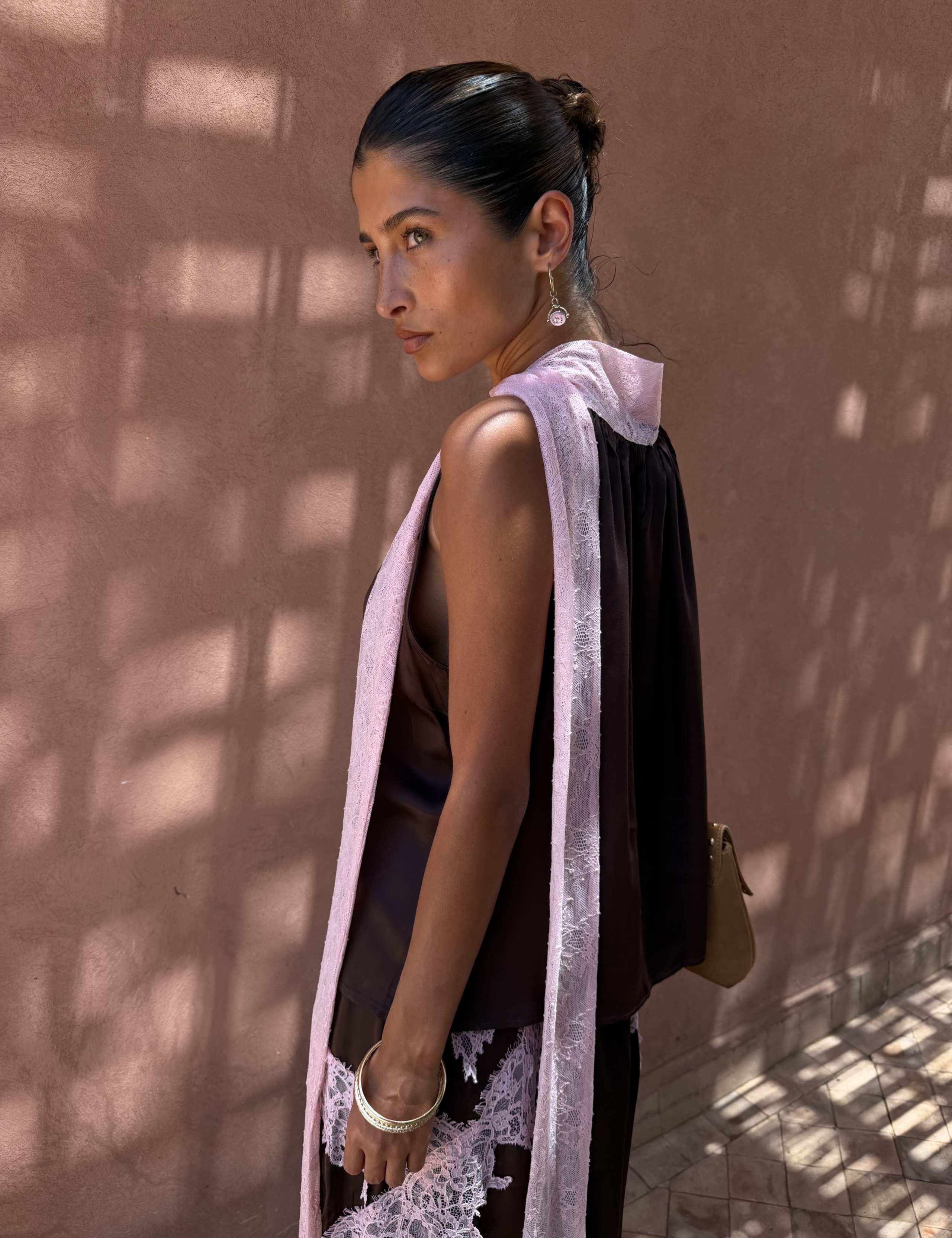 Lace Trim V-Neck Vest Top 5 of 5