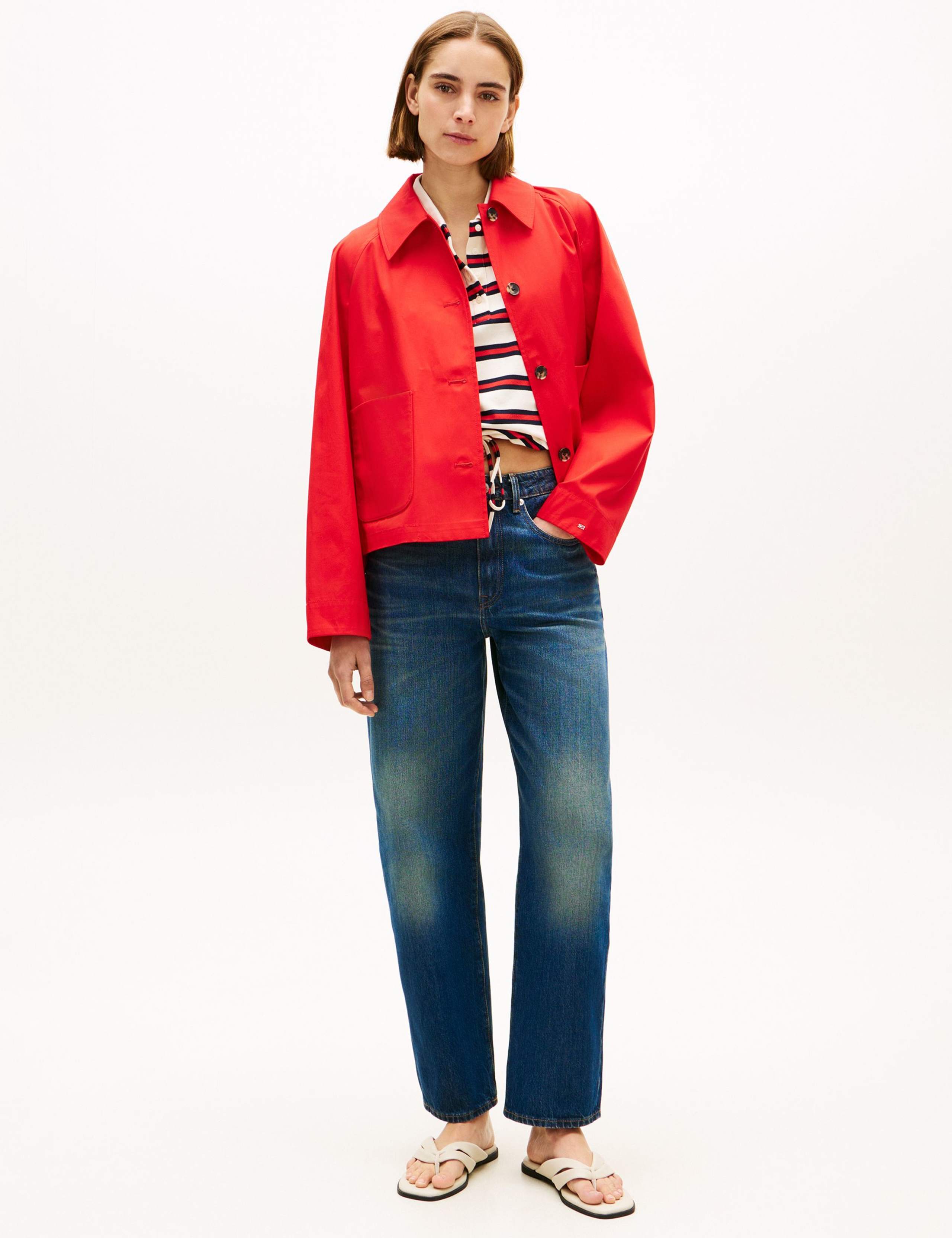 Pure Cotton Lightweight Short Jacket 3 of 5