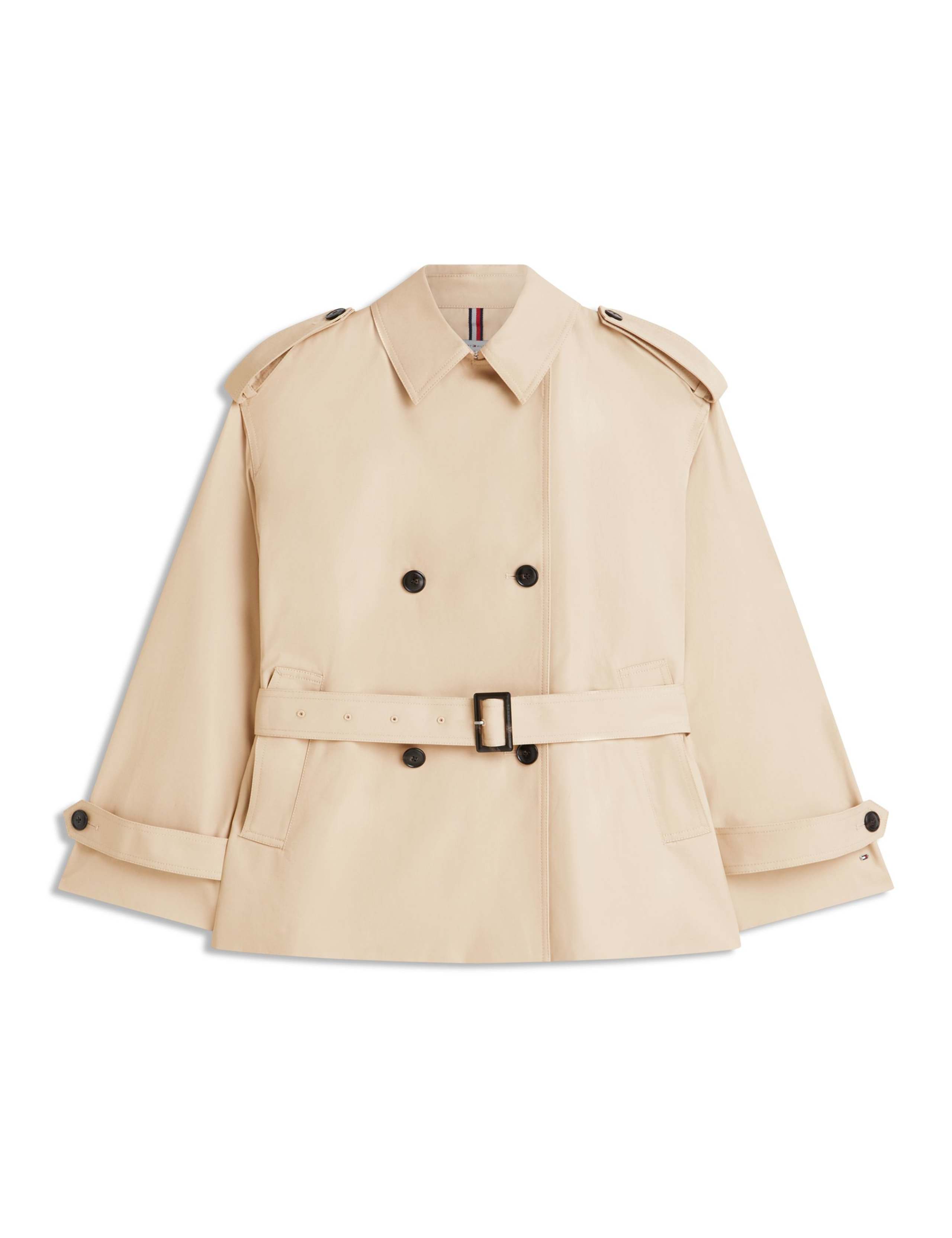 Pure Cotton Short Trench Coat 2 of 5