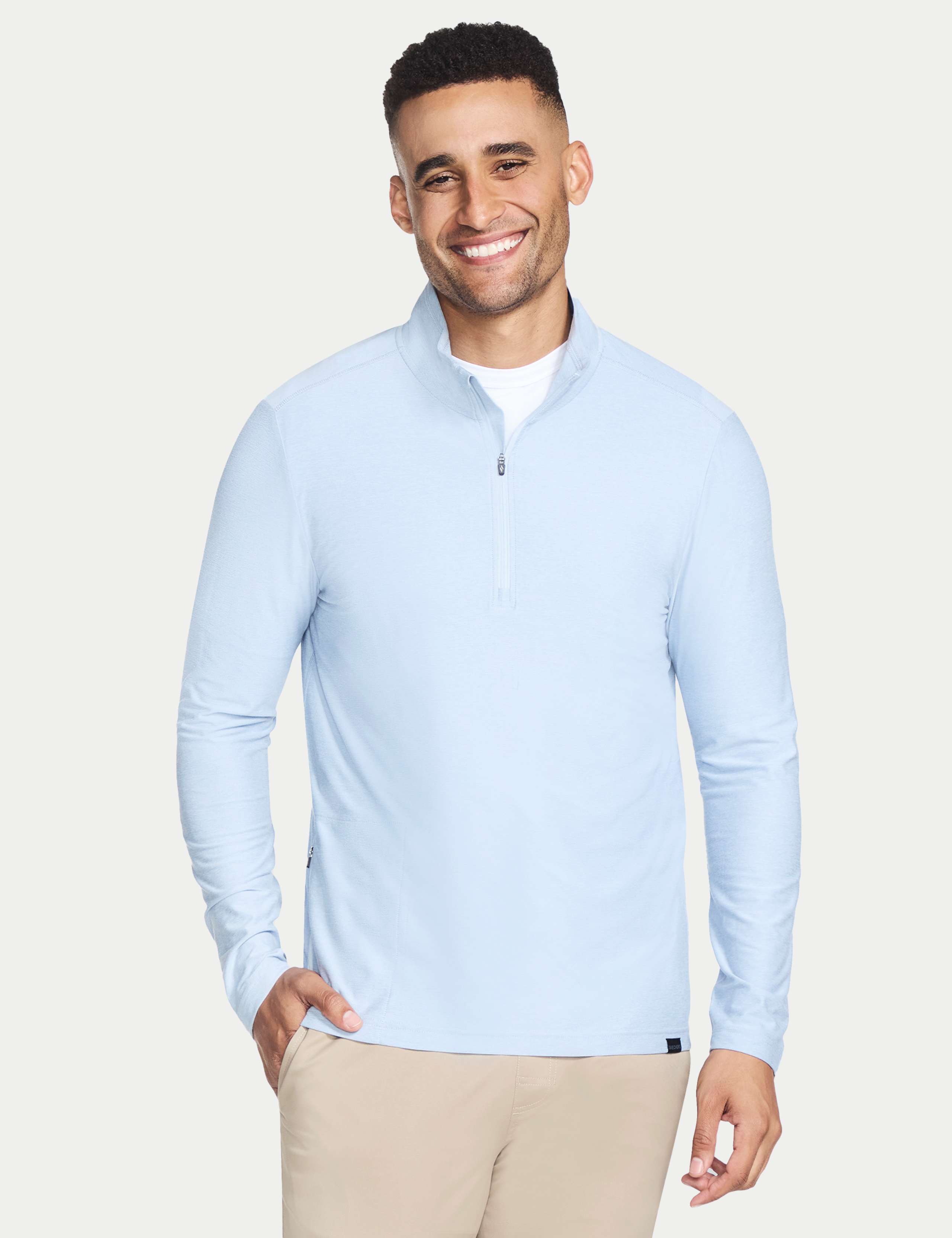 Go Dri Funnel Neck Long Sleeve Top 1 of 3