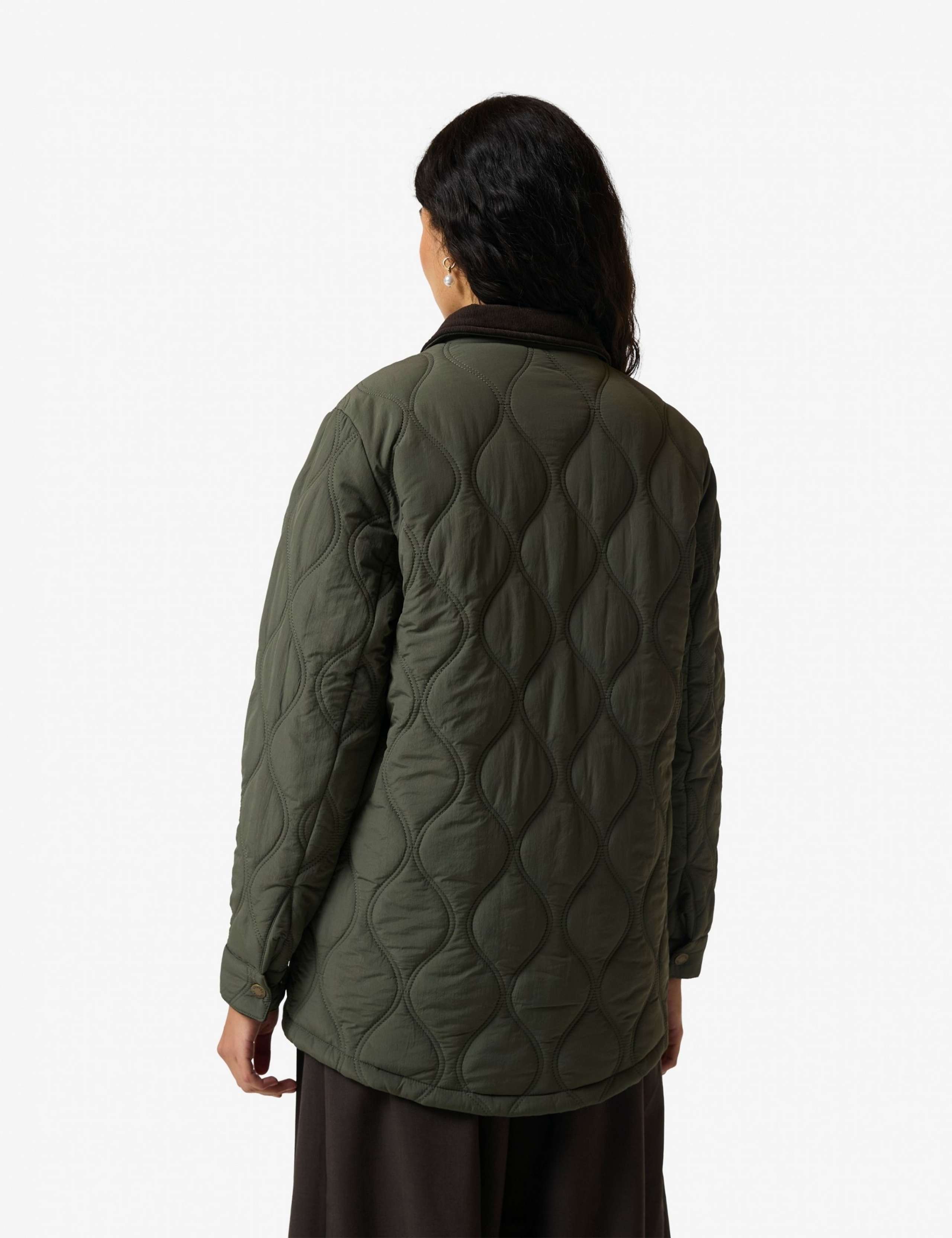 Long Sleeve Quilted Shacket 3 of 4