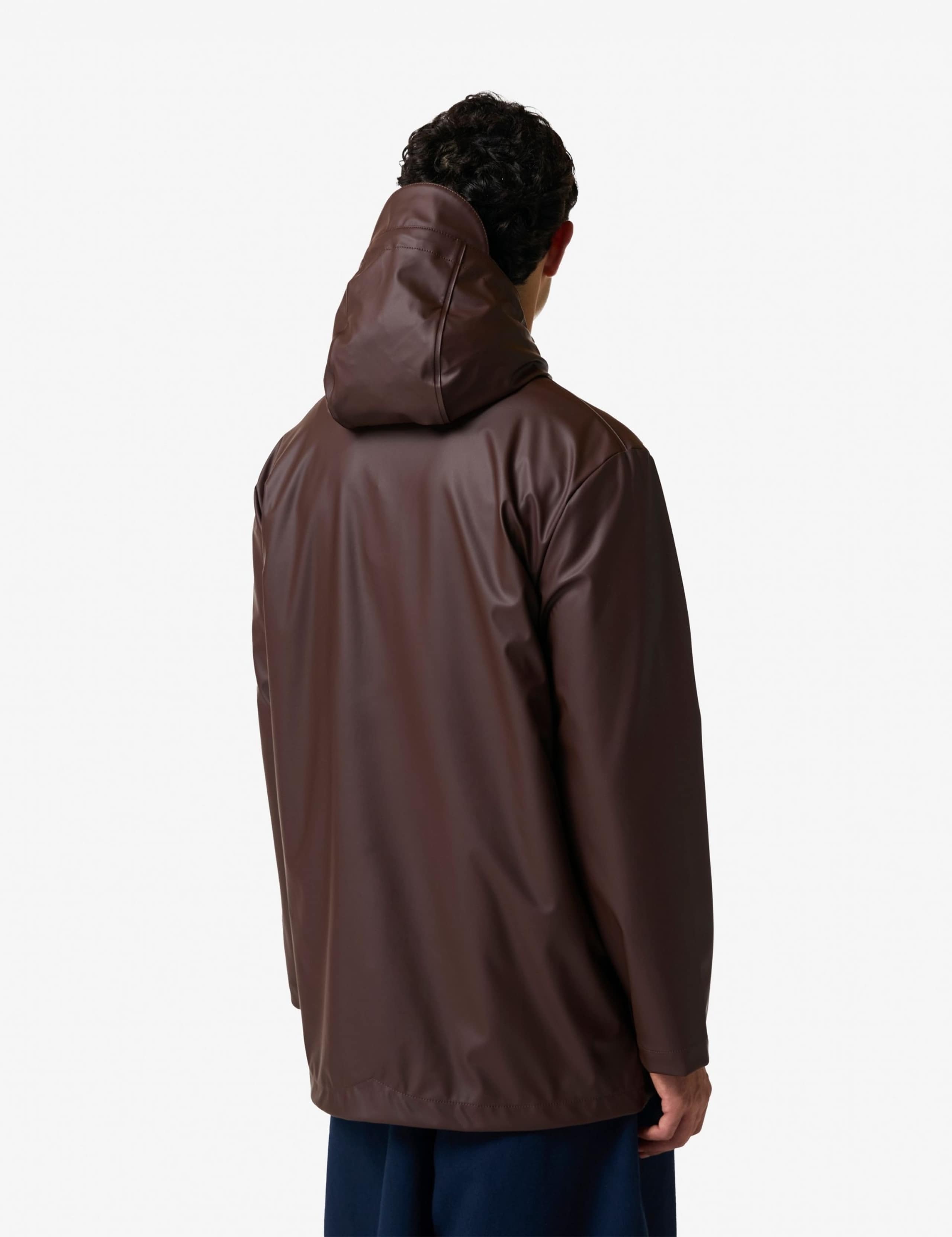 Hooded Relaxed Fit Raincoat 6 of 7