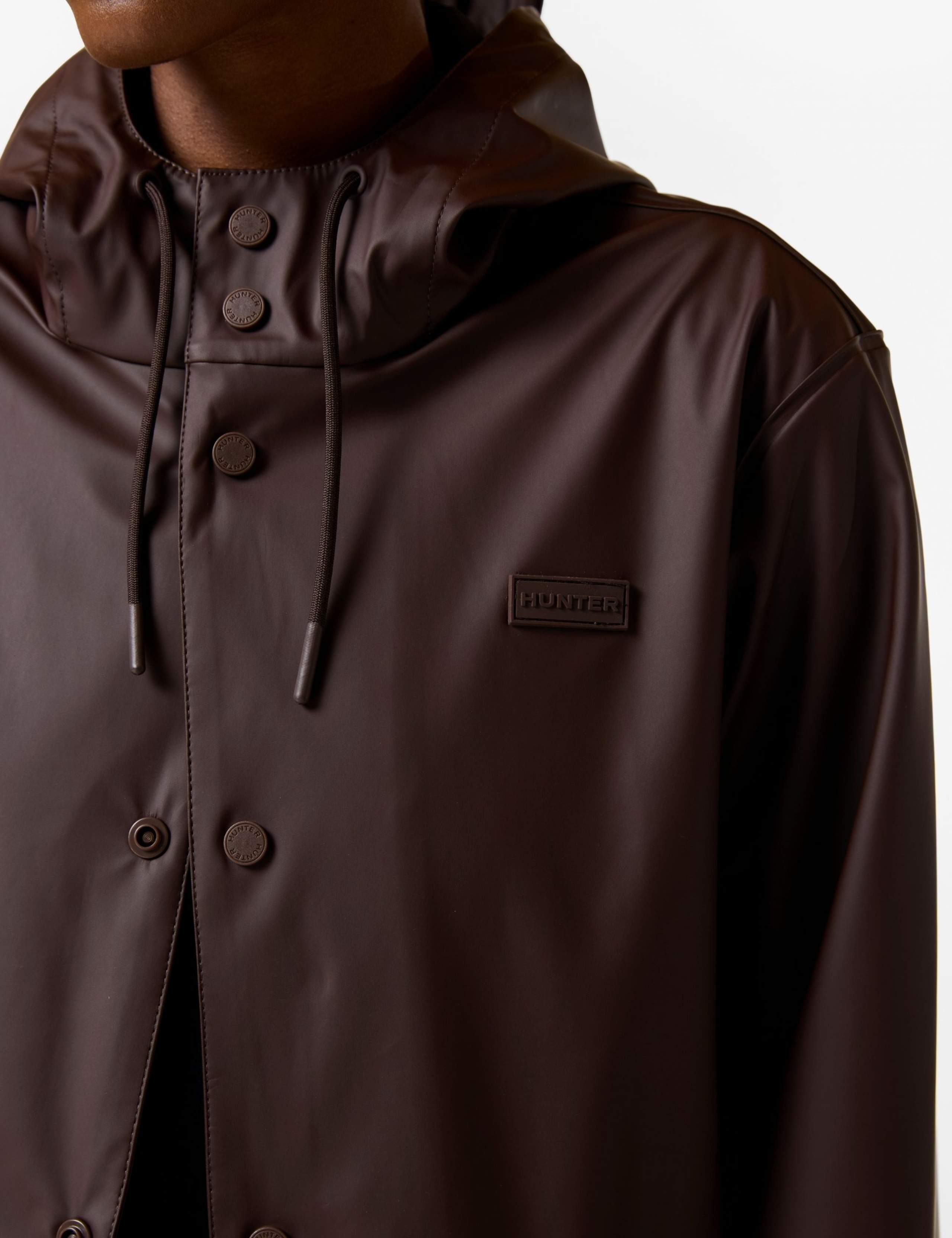 Hooded Relaxed Fit Raincoat 7 of 7