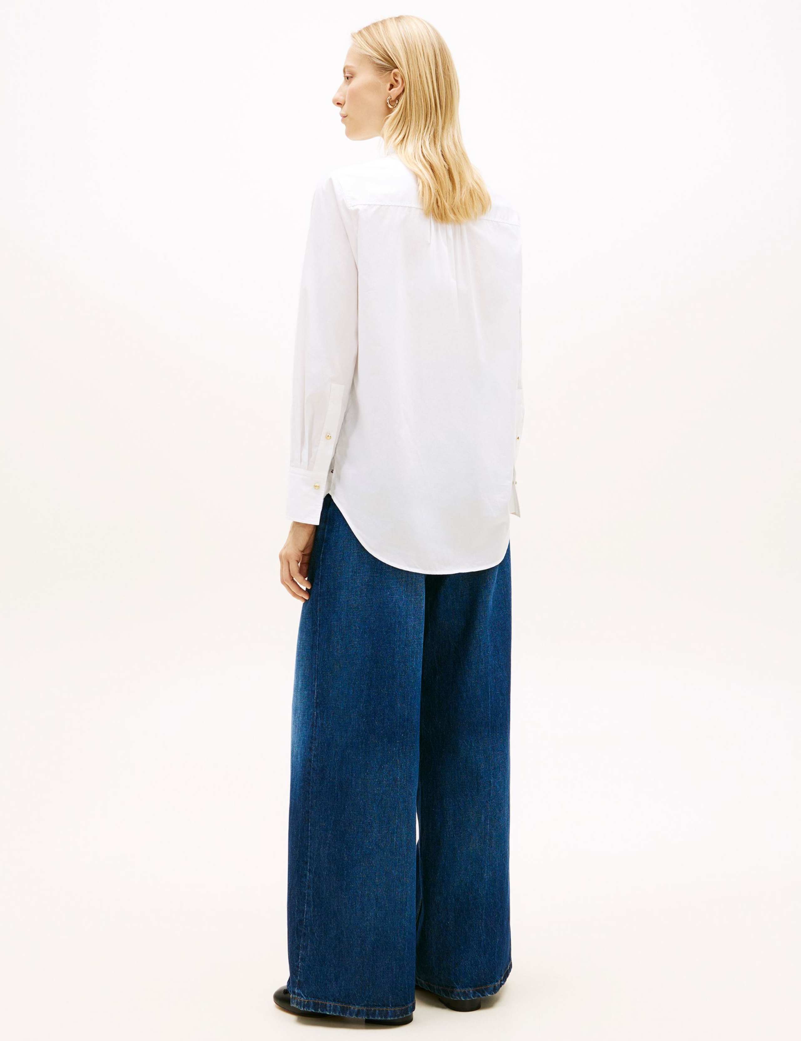 Pure Cotton Ruffle High Neck Shirt 4 of 5