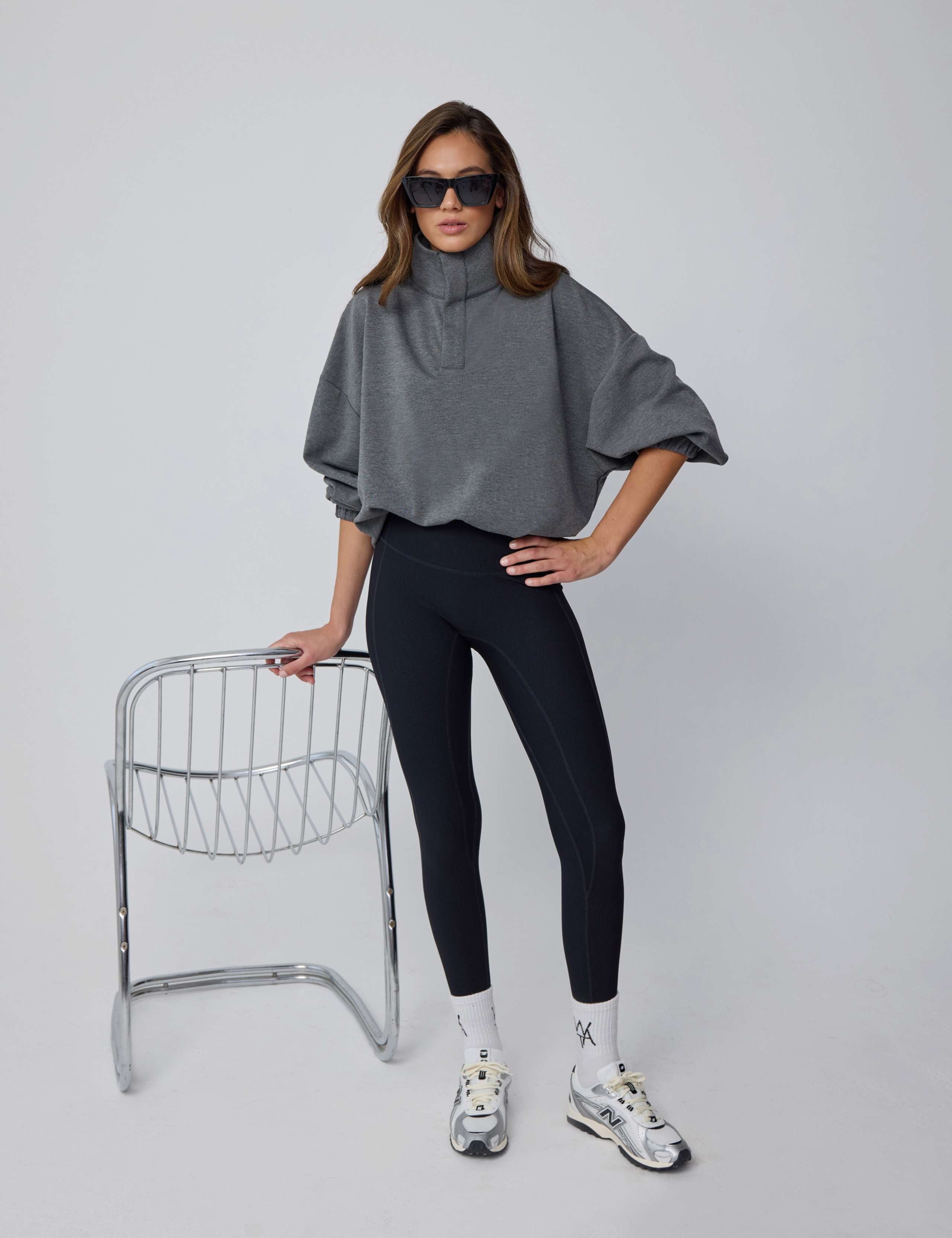 Sculpt Ribbed High Wasited Leggings 6 of 7