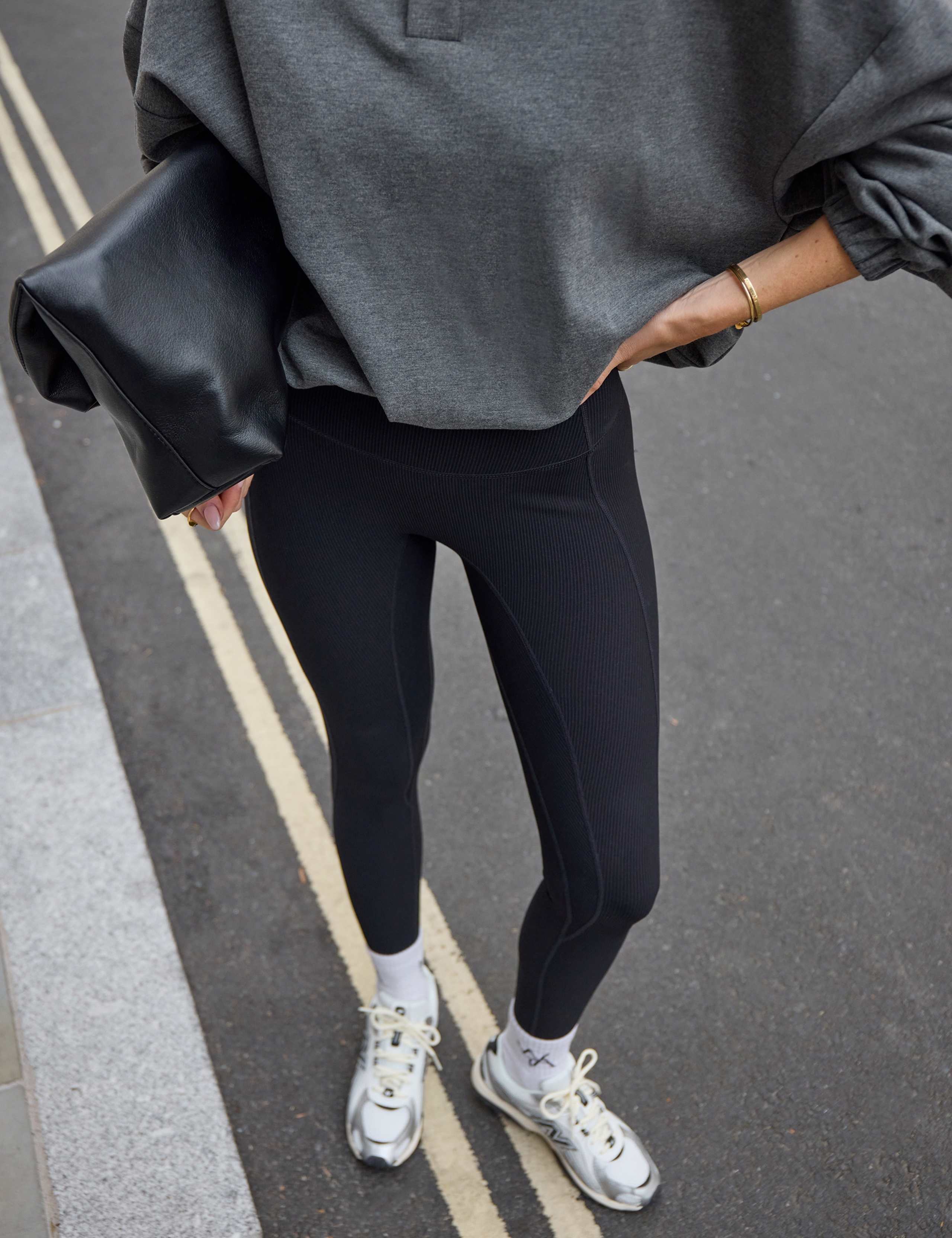 Sculpt Ribbed High Wasited Leggings 7 of 7