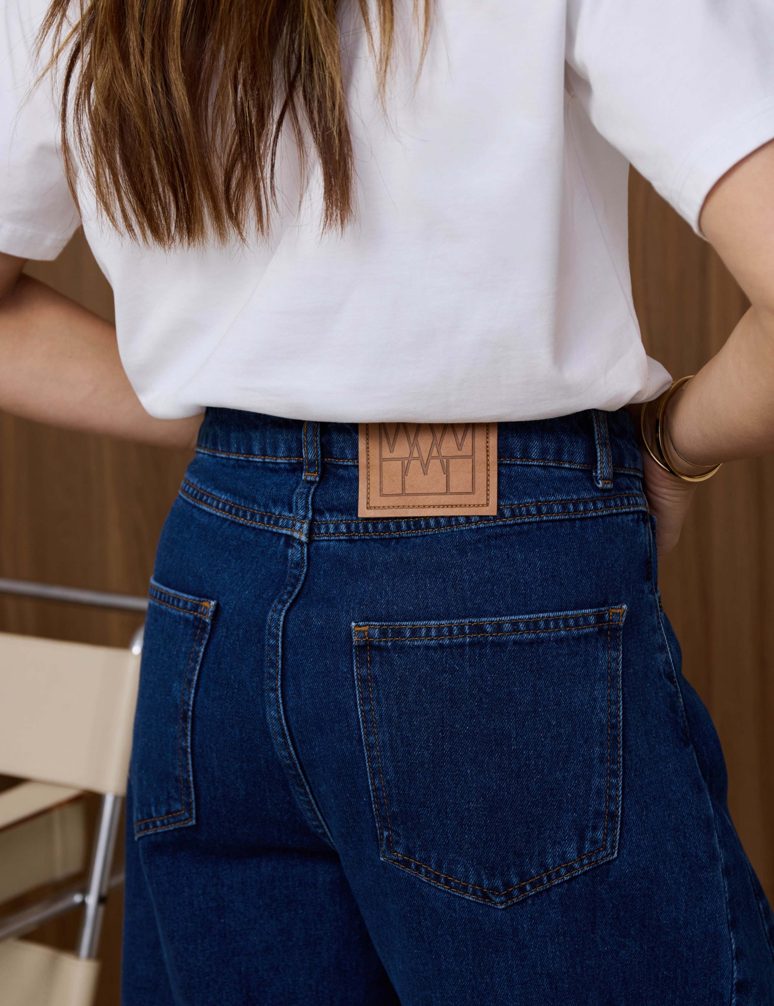 High Waisted Ultra Barrel Jeans 3 of 5