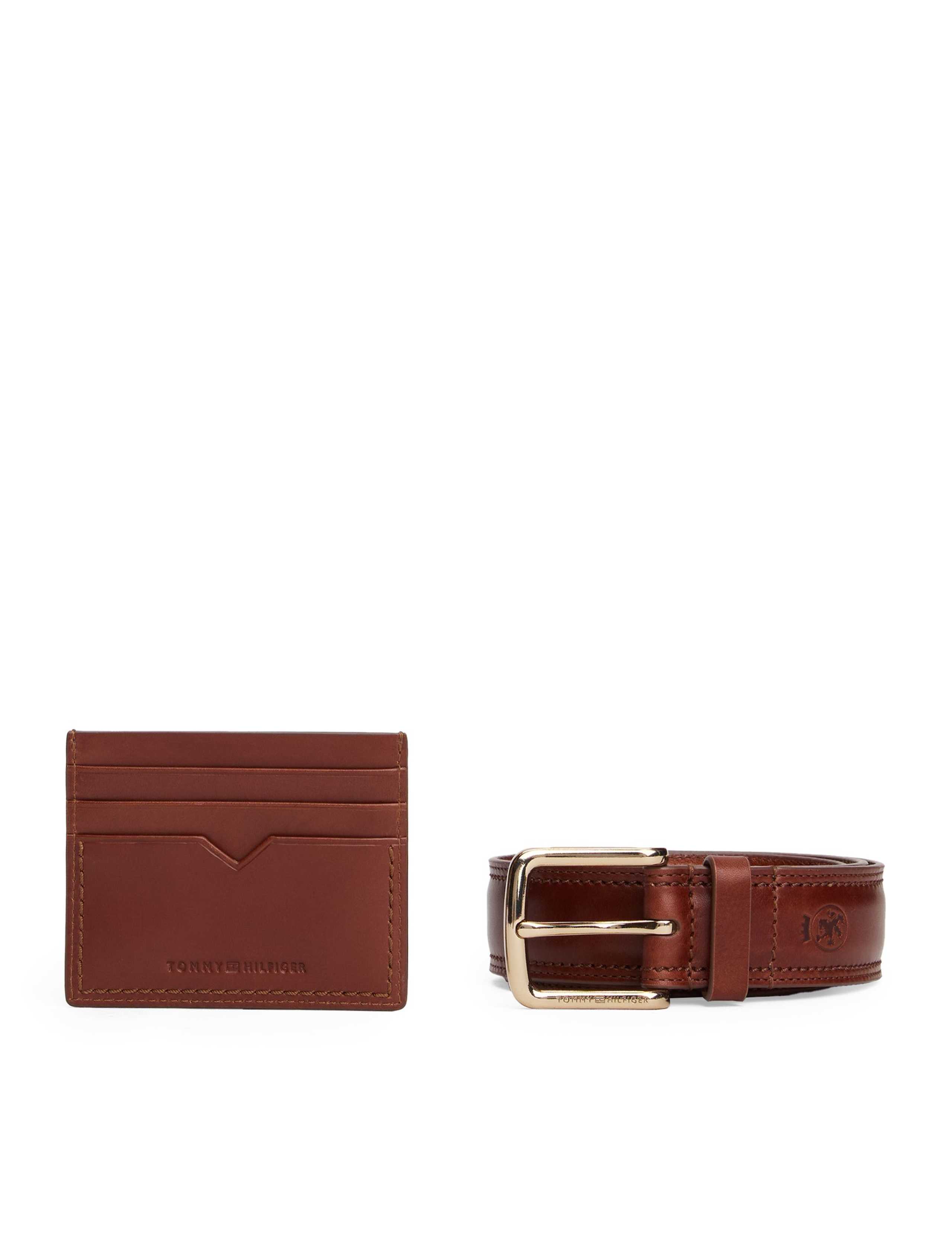 Leather Belt & Card Holder Set 1 of 5