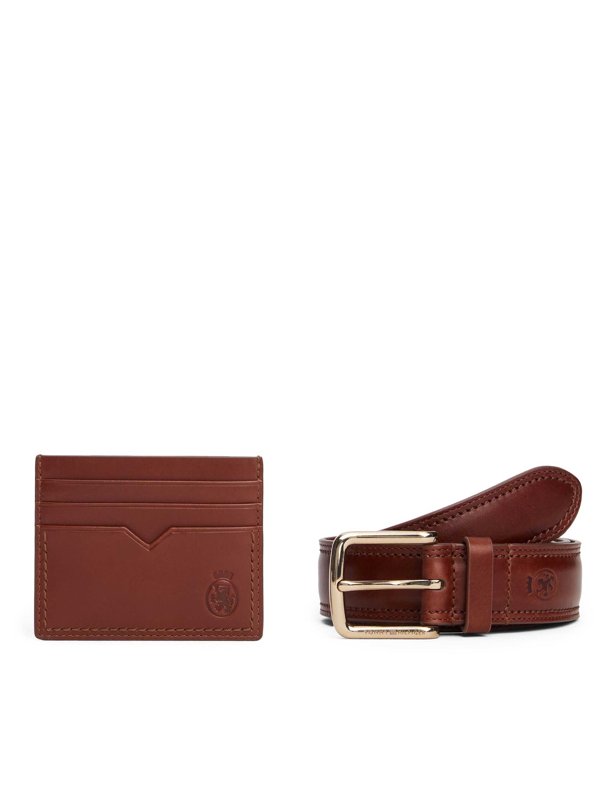 Leather Belt & Card Holder Set 2 of 5