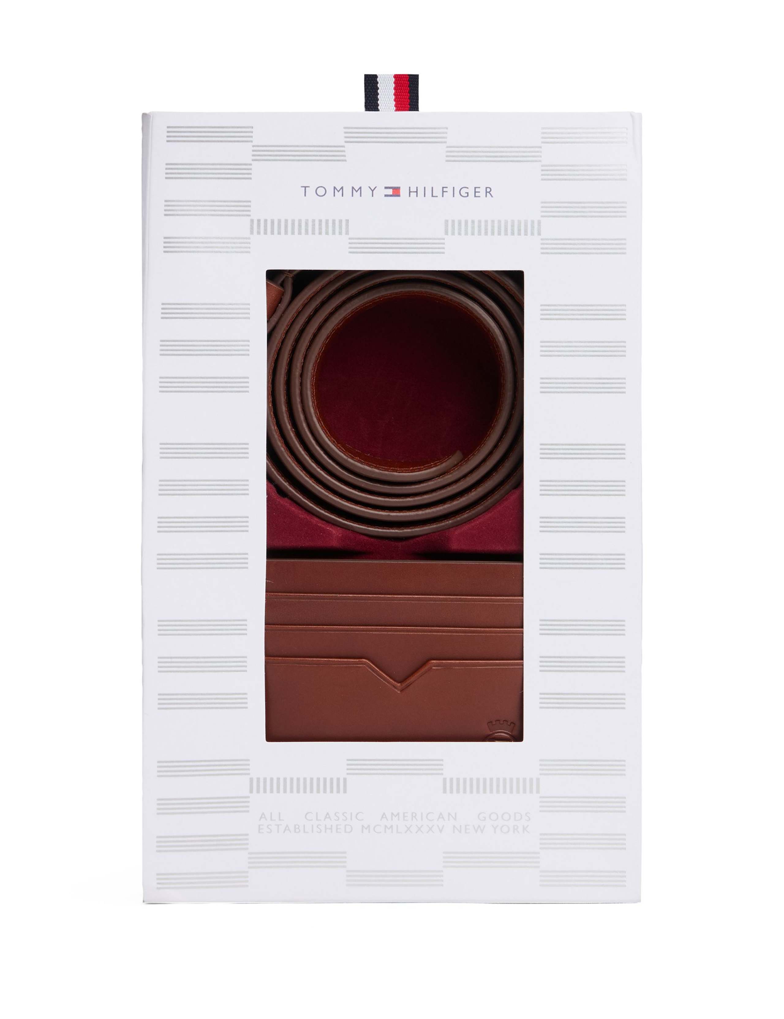 Leather Belt & Card Holder Set 5 of 5