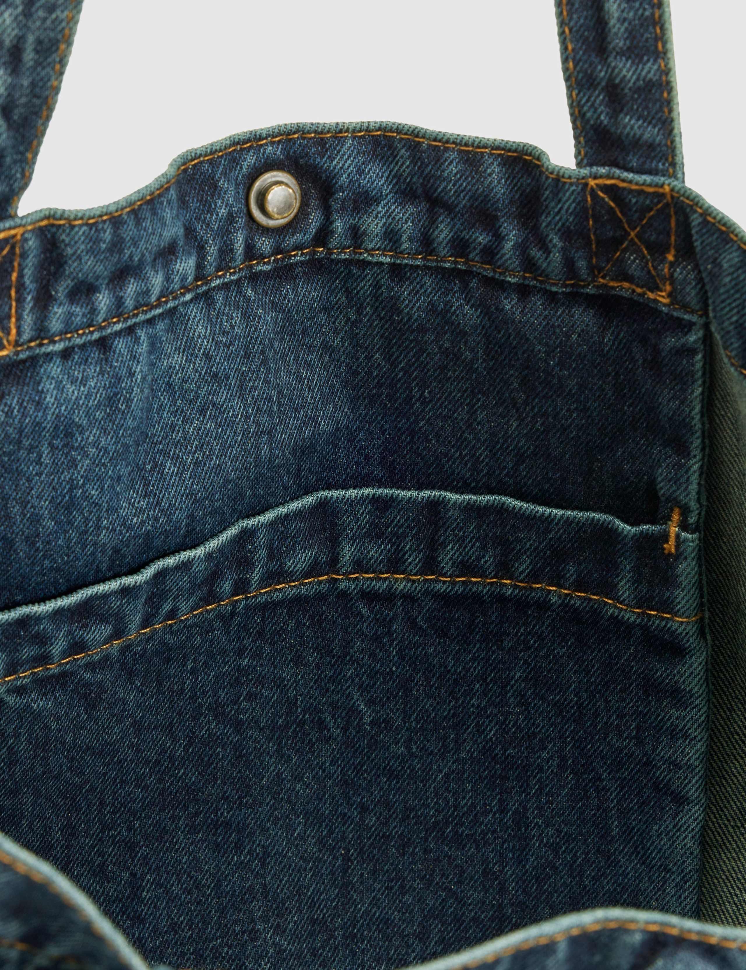 Denim Tote Bag 3 of 5