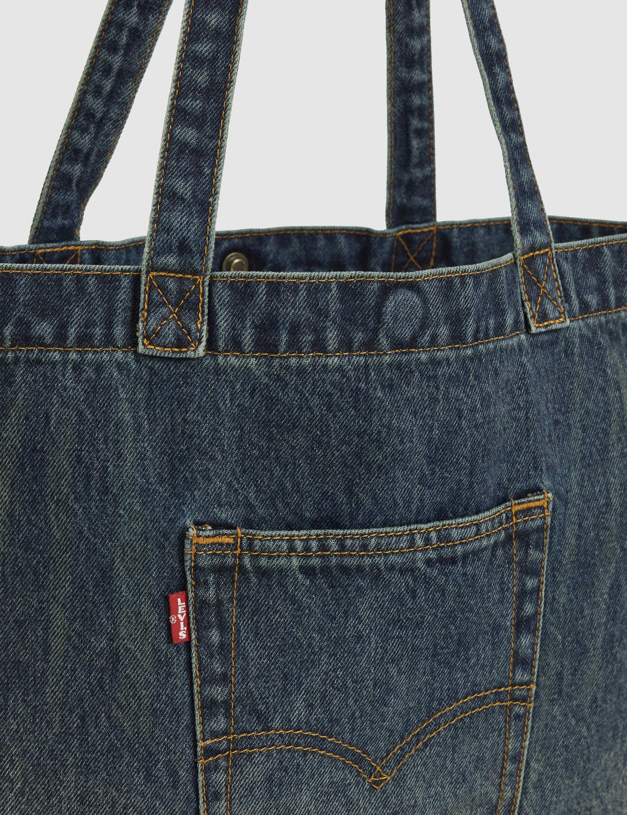 Denim Tote Bag 5 of 5