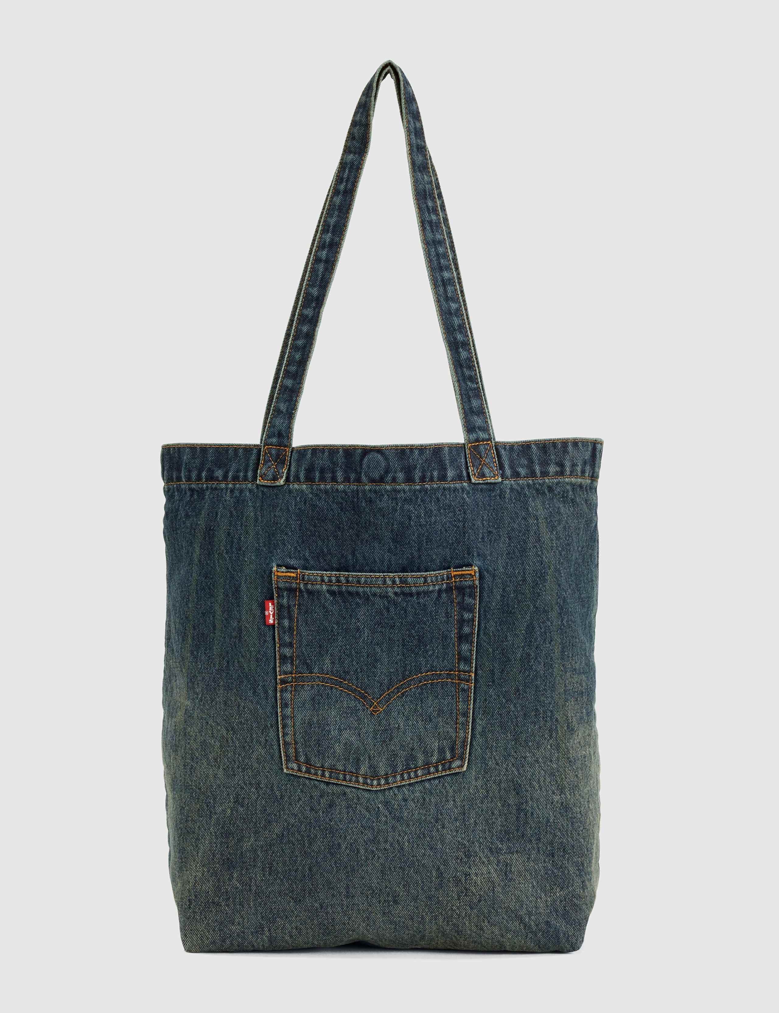 Denim Tote Bag 2 of 5