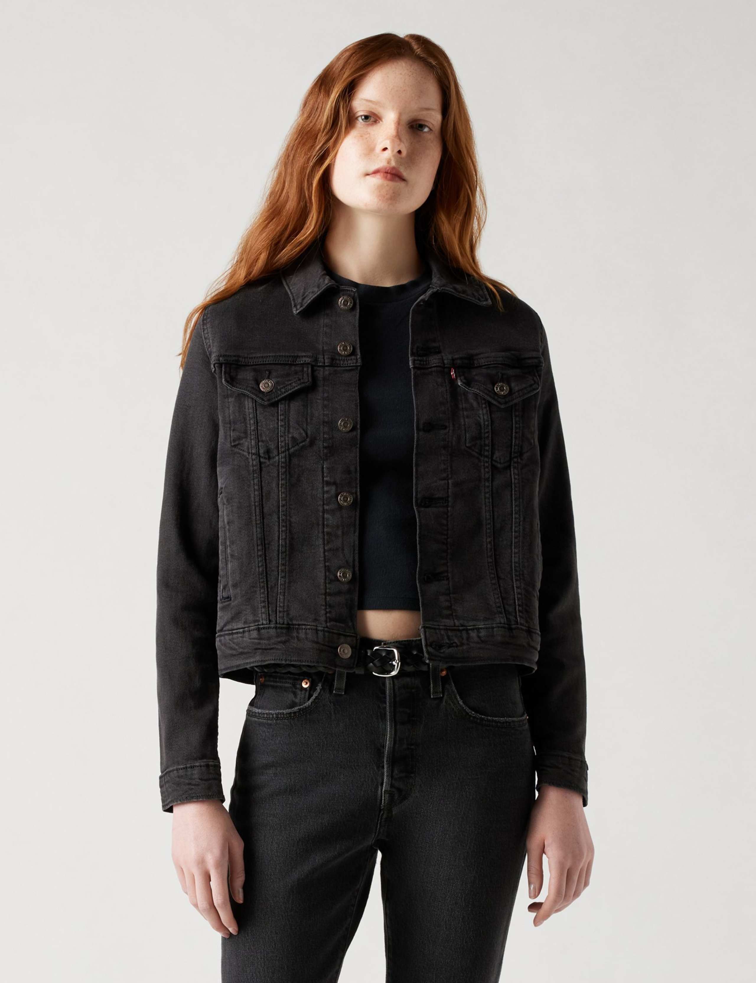 Denim Trucker Jacket 1 of 5