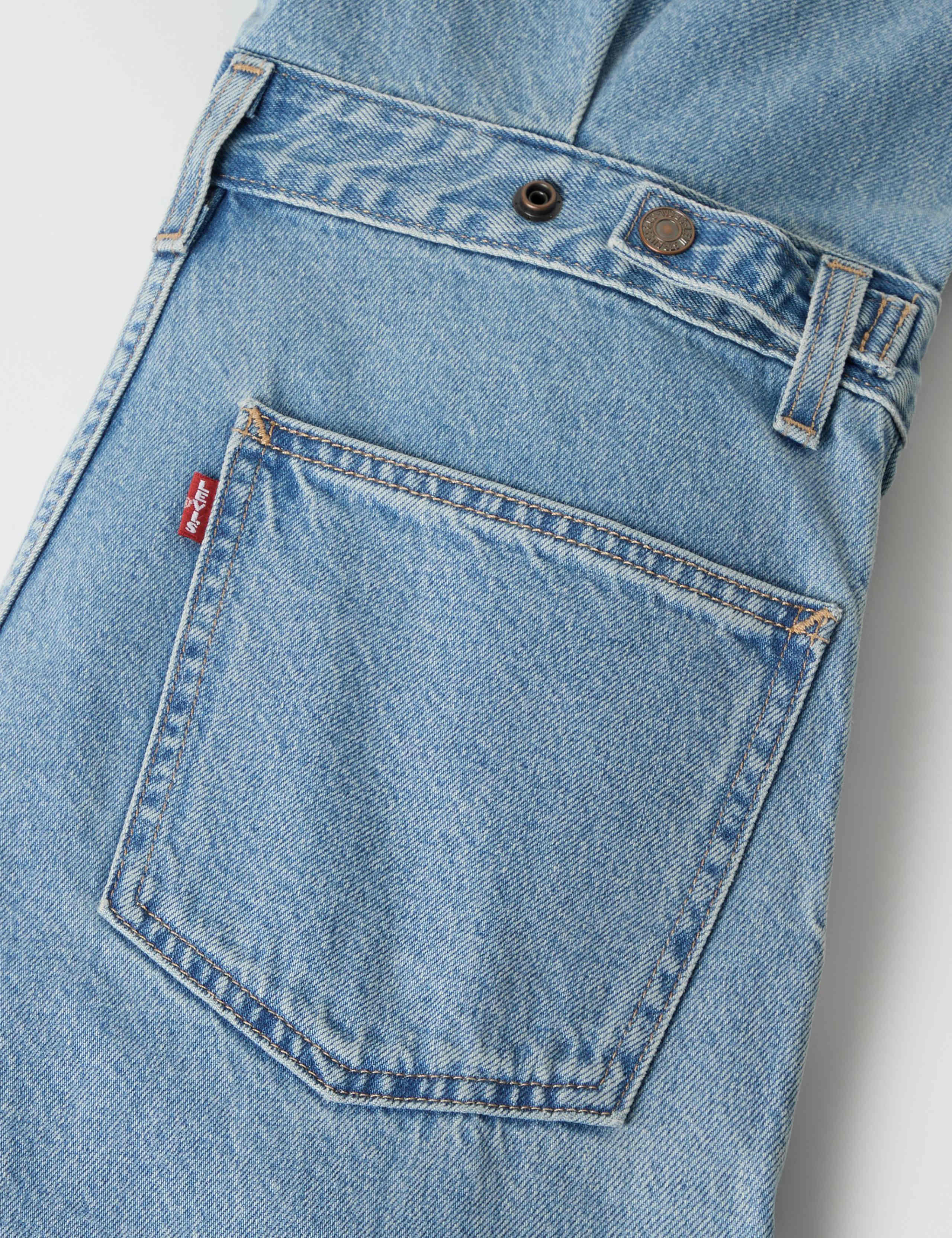 Denim Wide Leg Jumpsuit 7 of 7