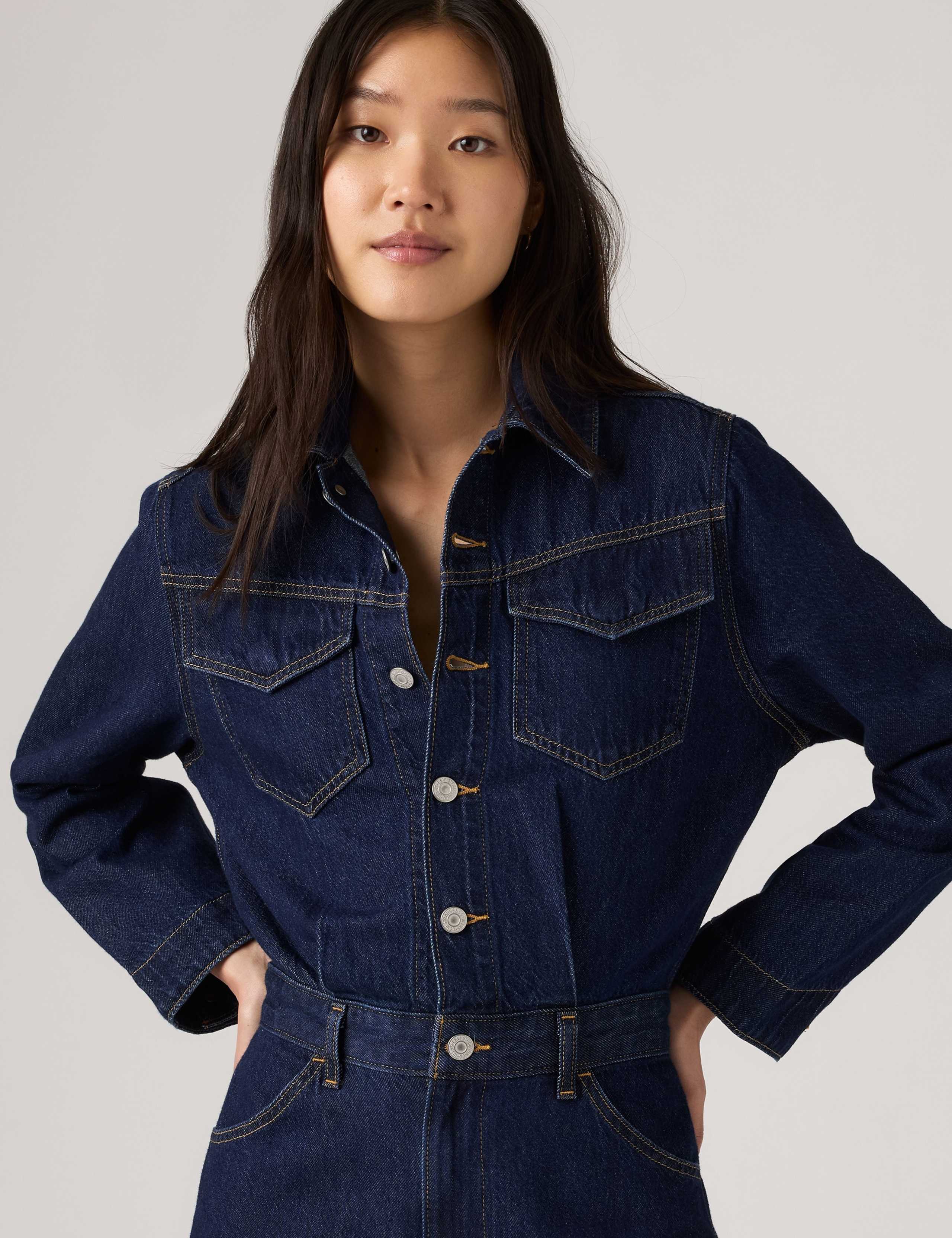 Denim Jumpsuit 3 of 5