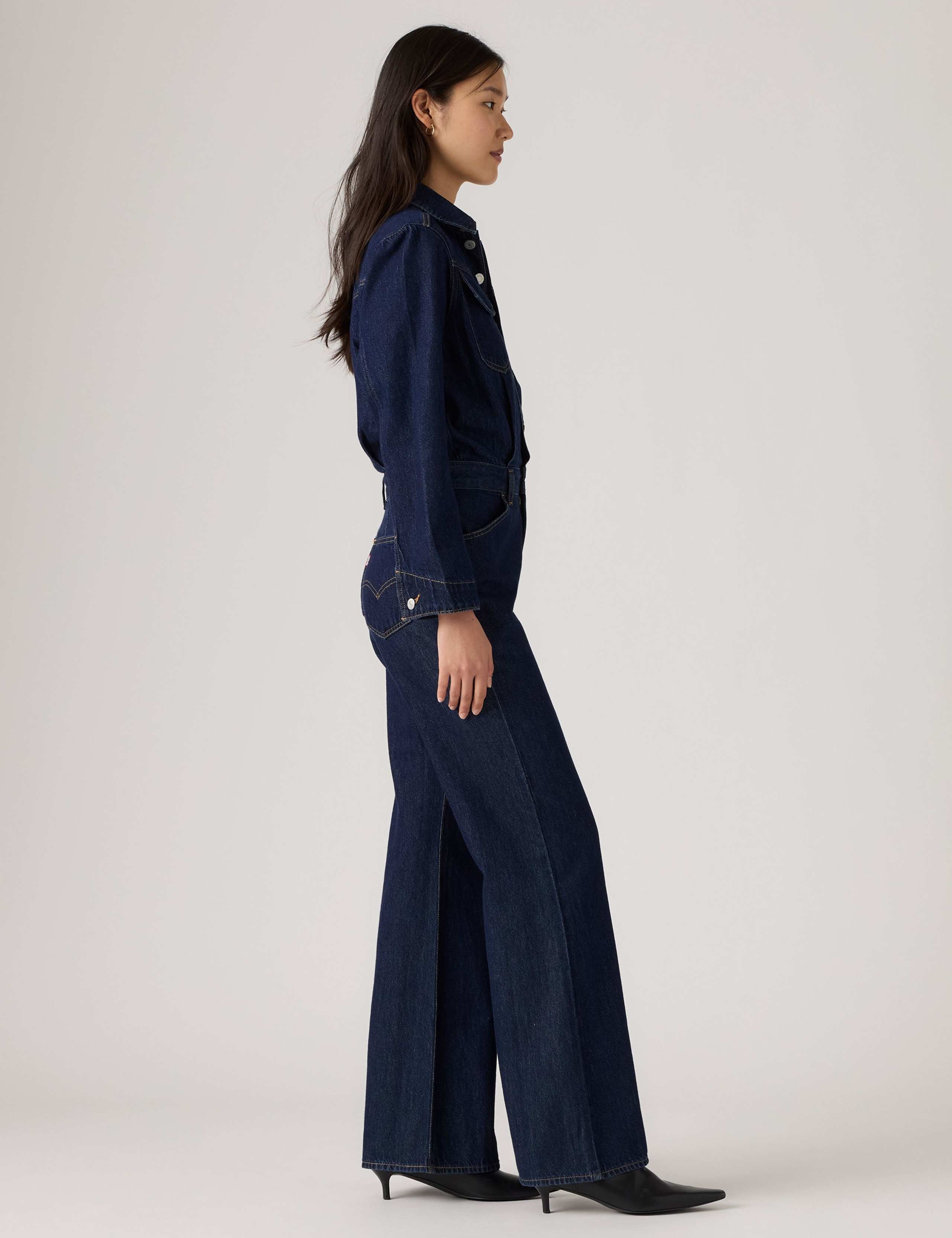 Denim Jumpsuit 4 of 5