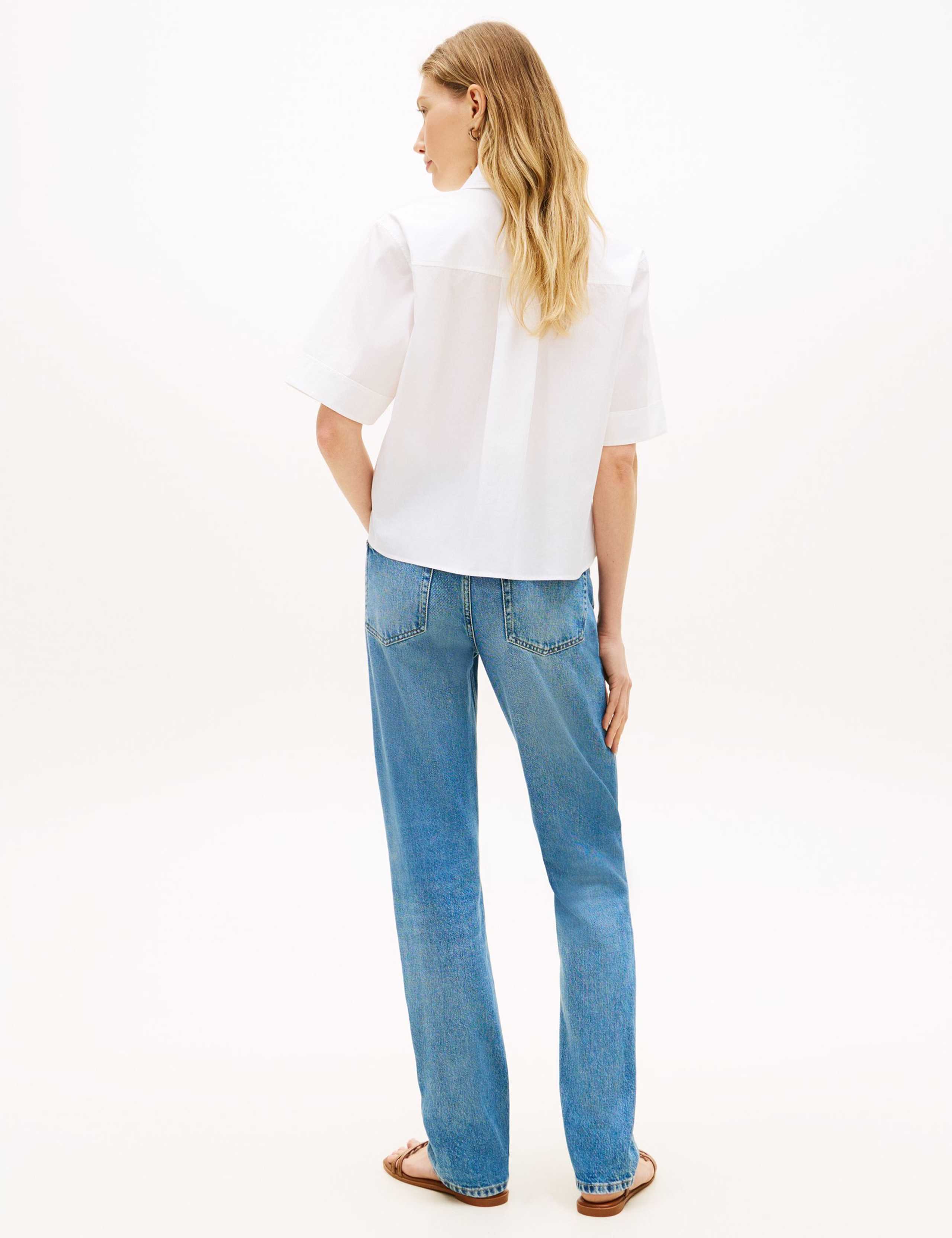 Pure Cotton Poplin Shirt 4 of 5