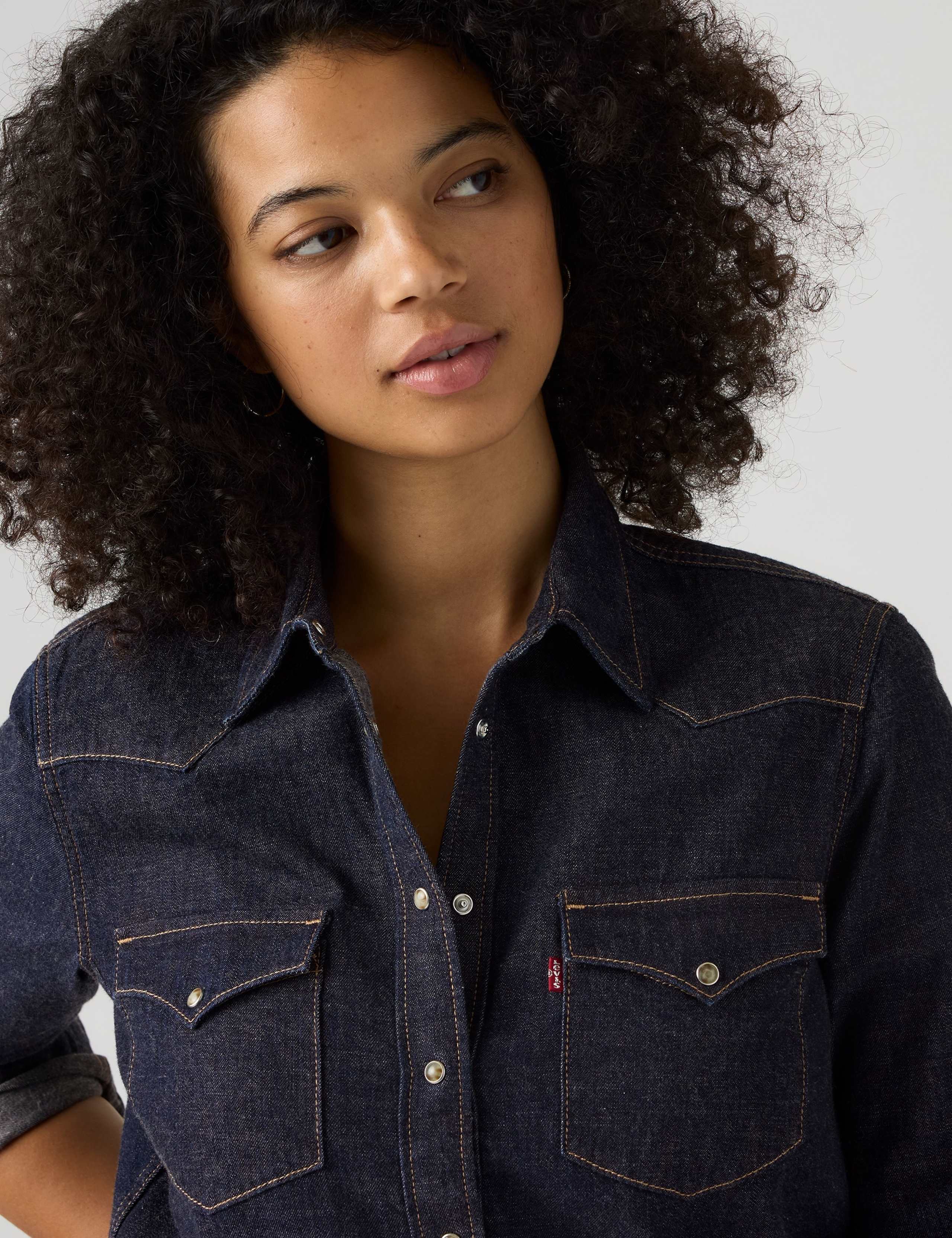 Denim Western Shirt 5 of 6