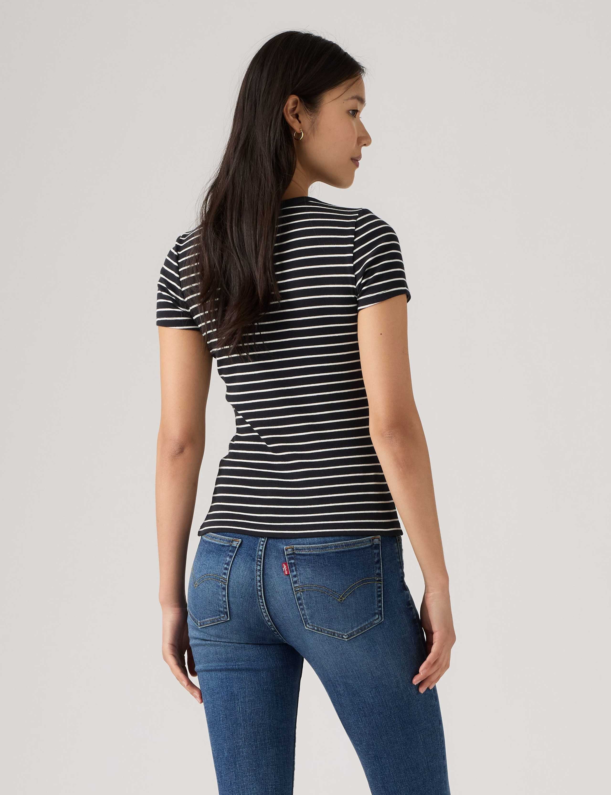 Cotton Rich Striped T-Shirt 5 of 6