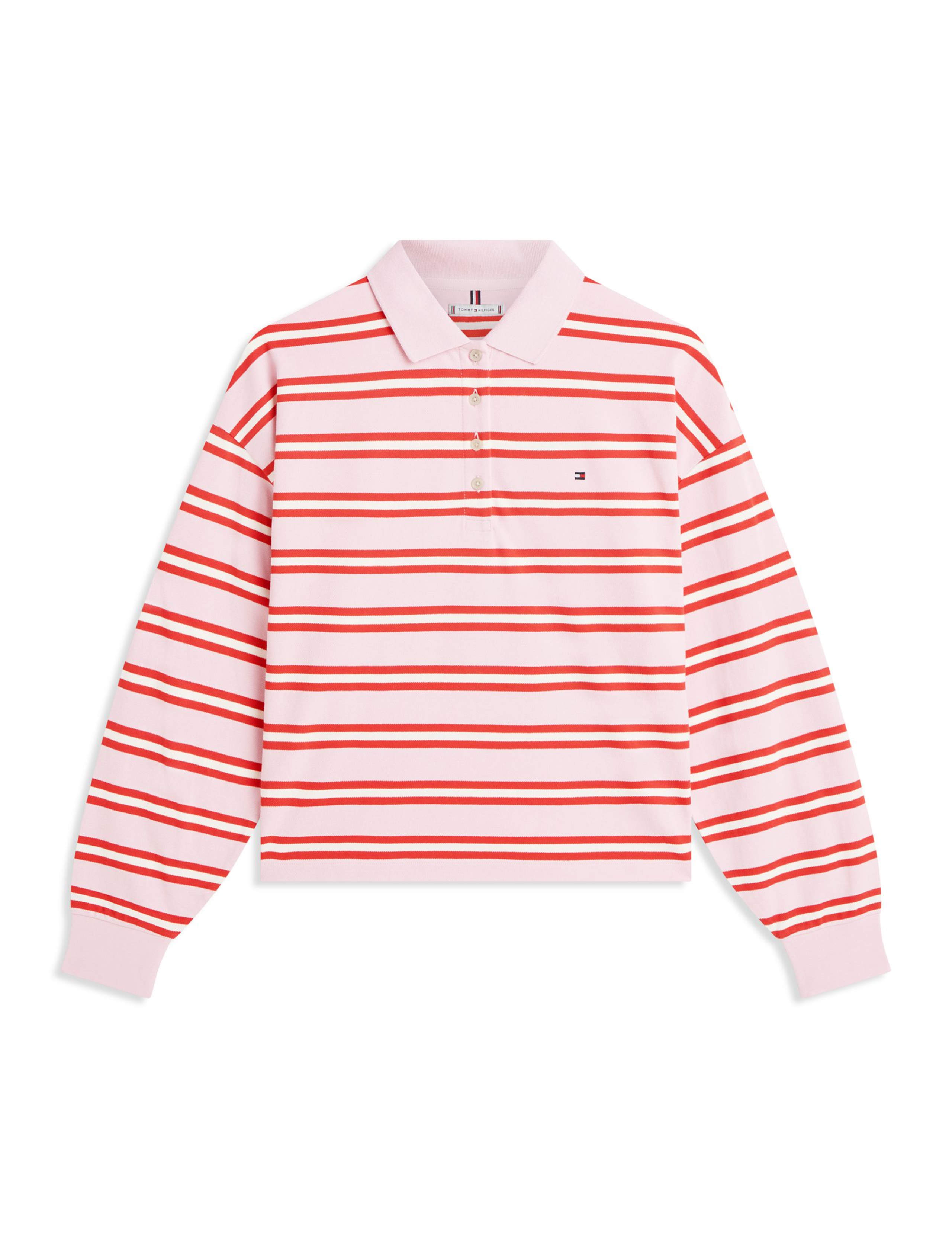 Cotton Rich Striped Polo Shirt 2 of 5