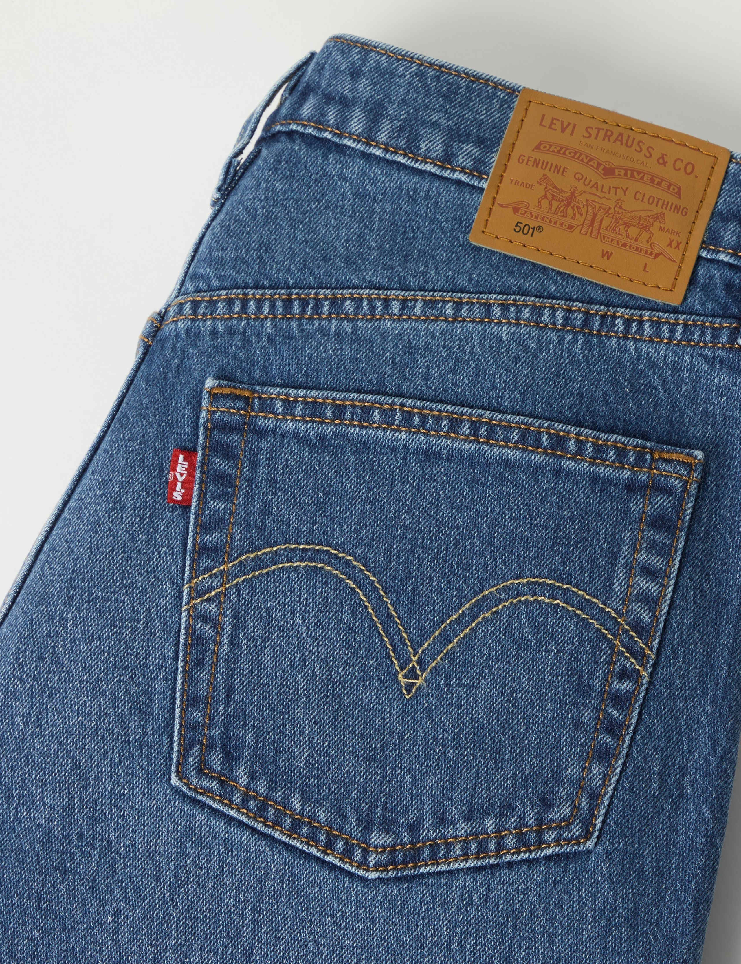 501® Straight Leg Cropped Jeans 3 of 7