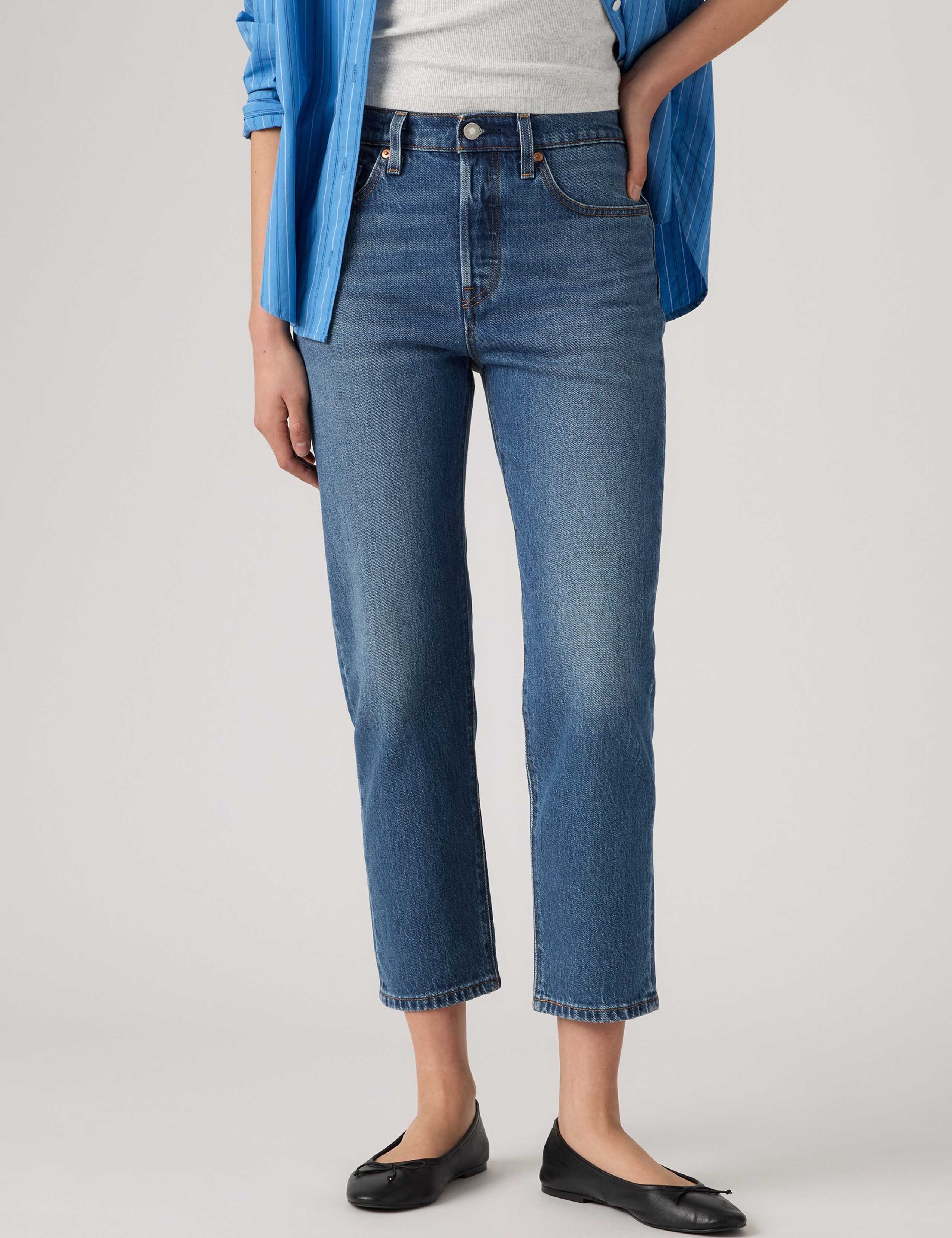501® Straight Leg Cropped Jeans 4 of 7