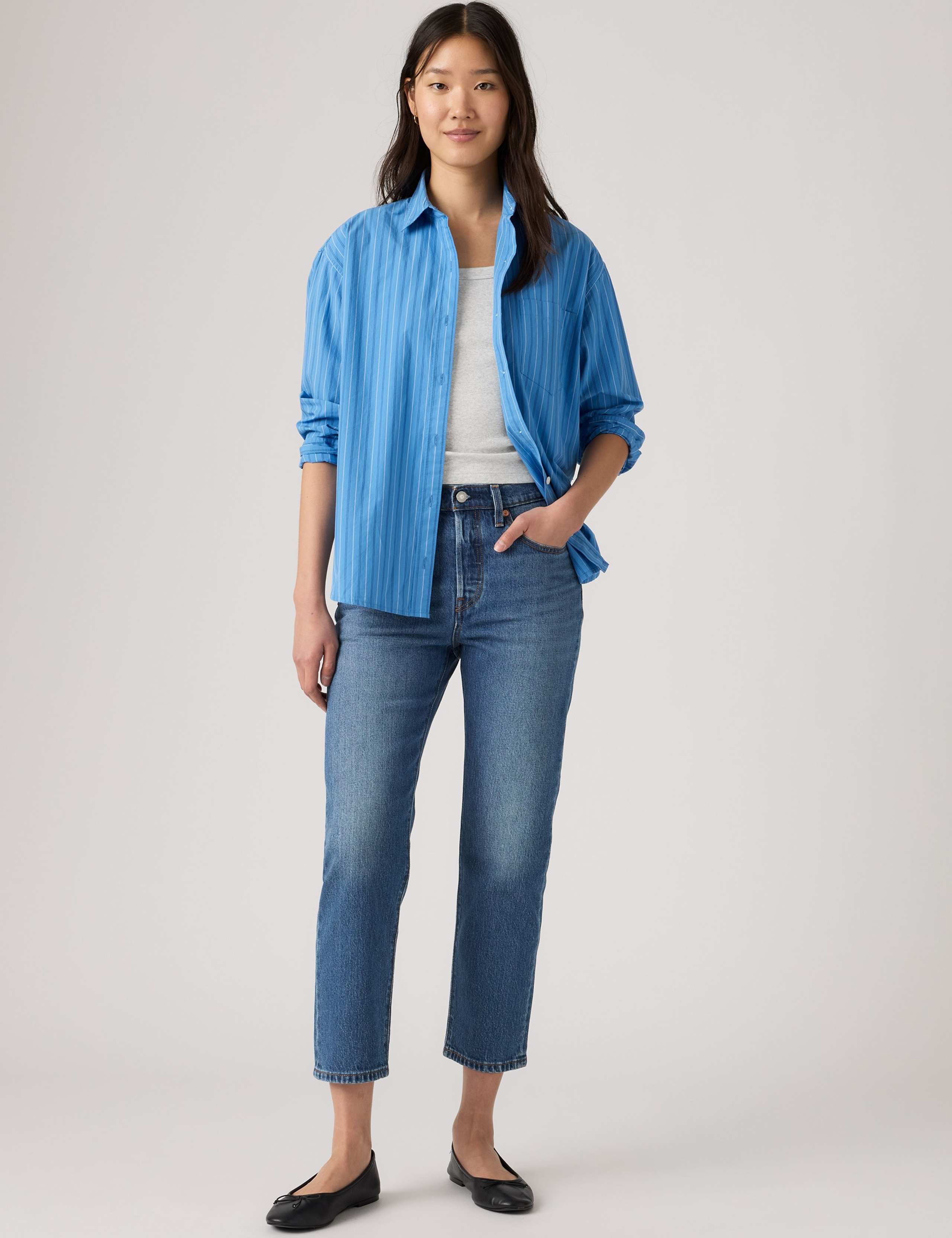 501® Straight Leg Cropped Jeans 5 of 7