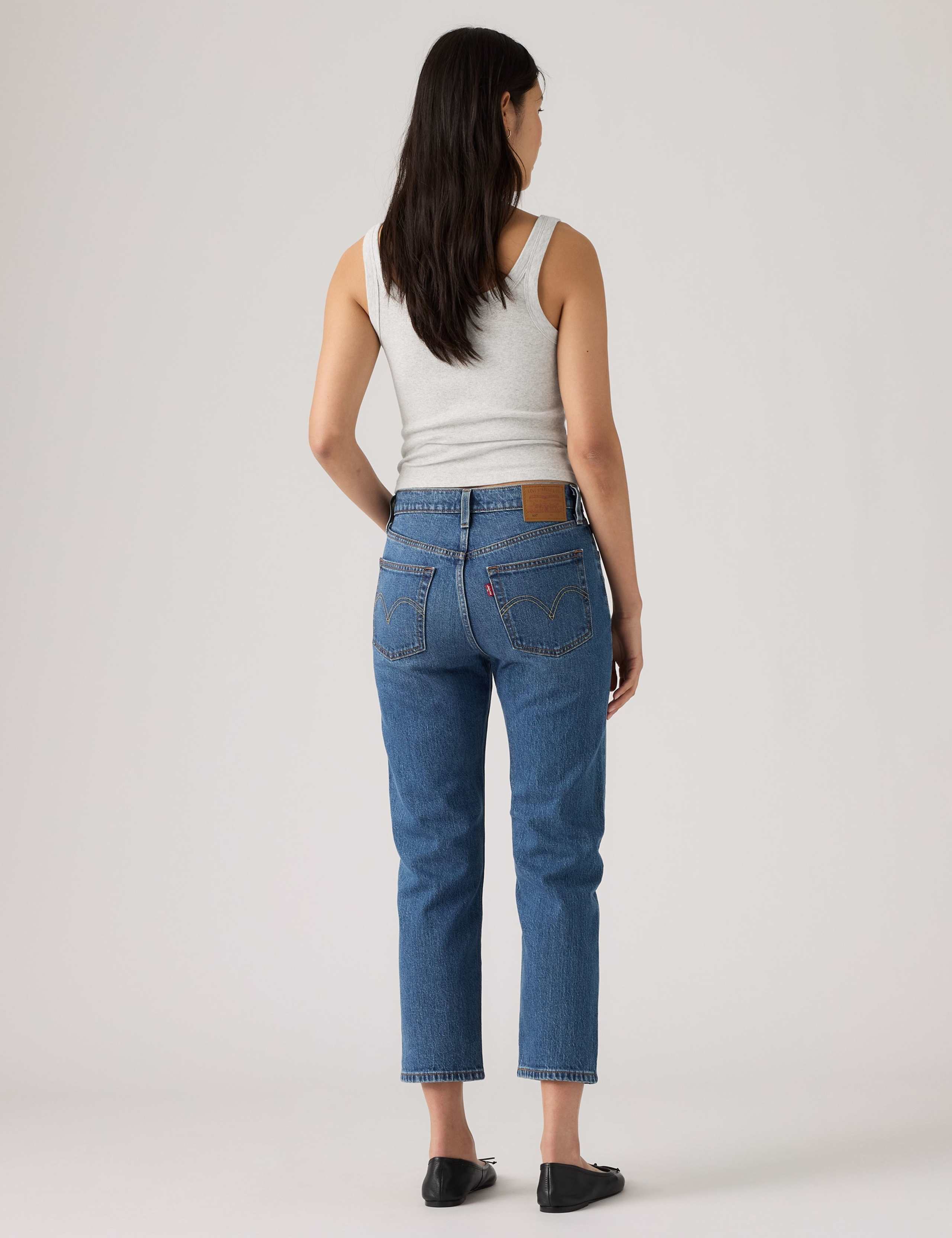 501® Straight Leg Cropped Jeans 6 of 7