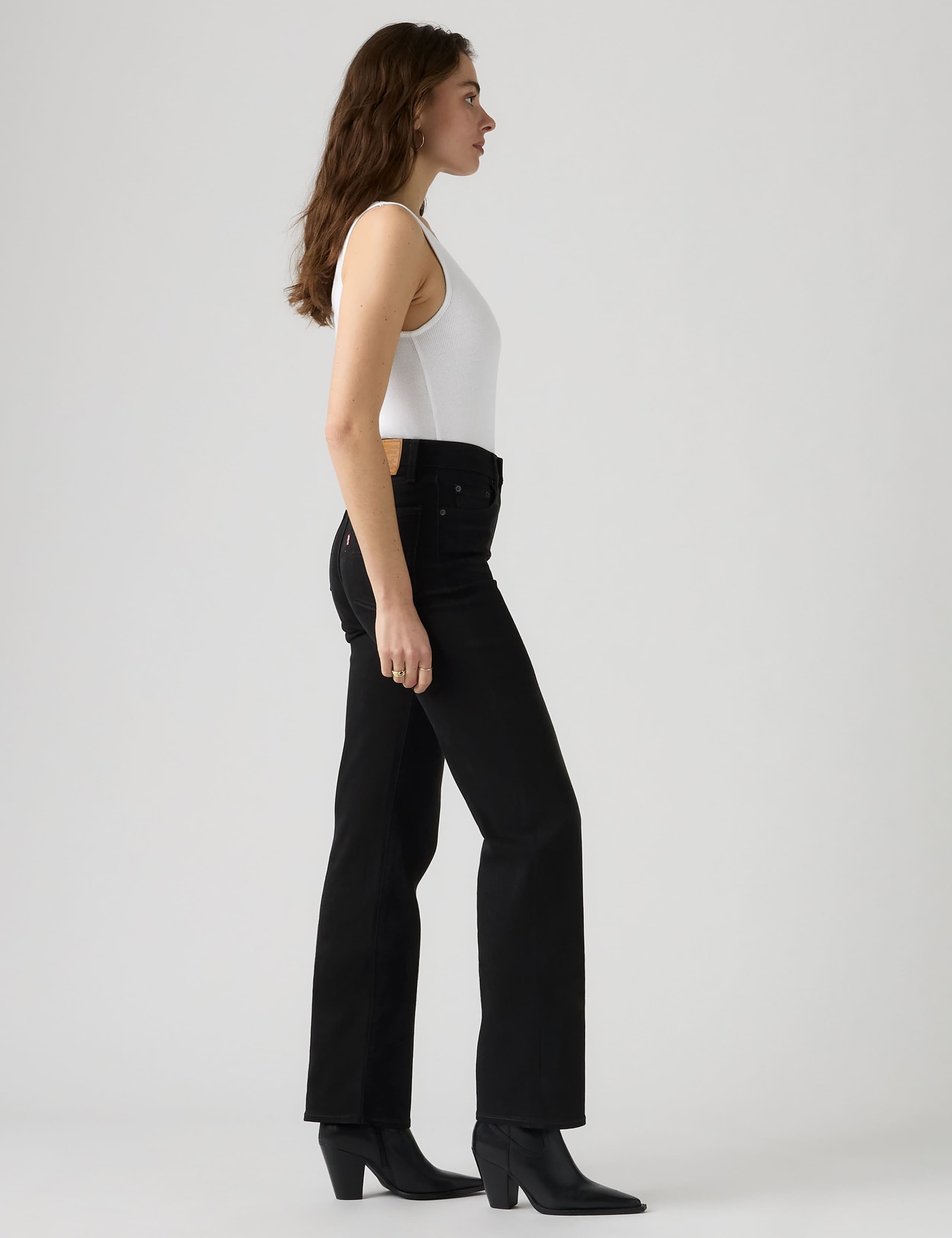 723 High Rise Straight Jeans 2 of 5
