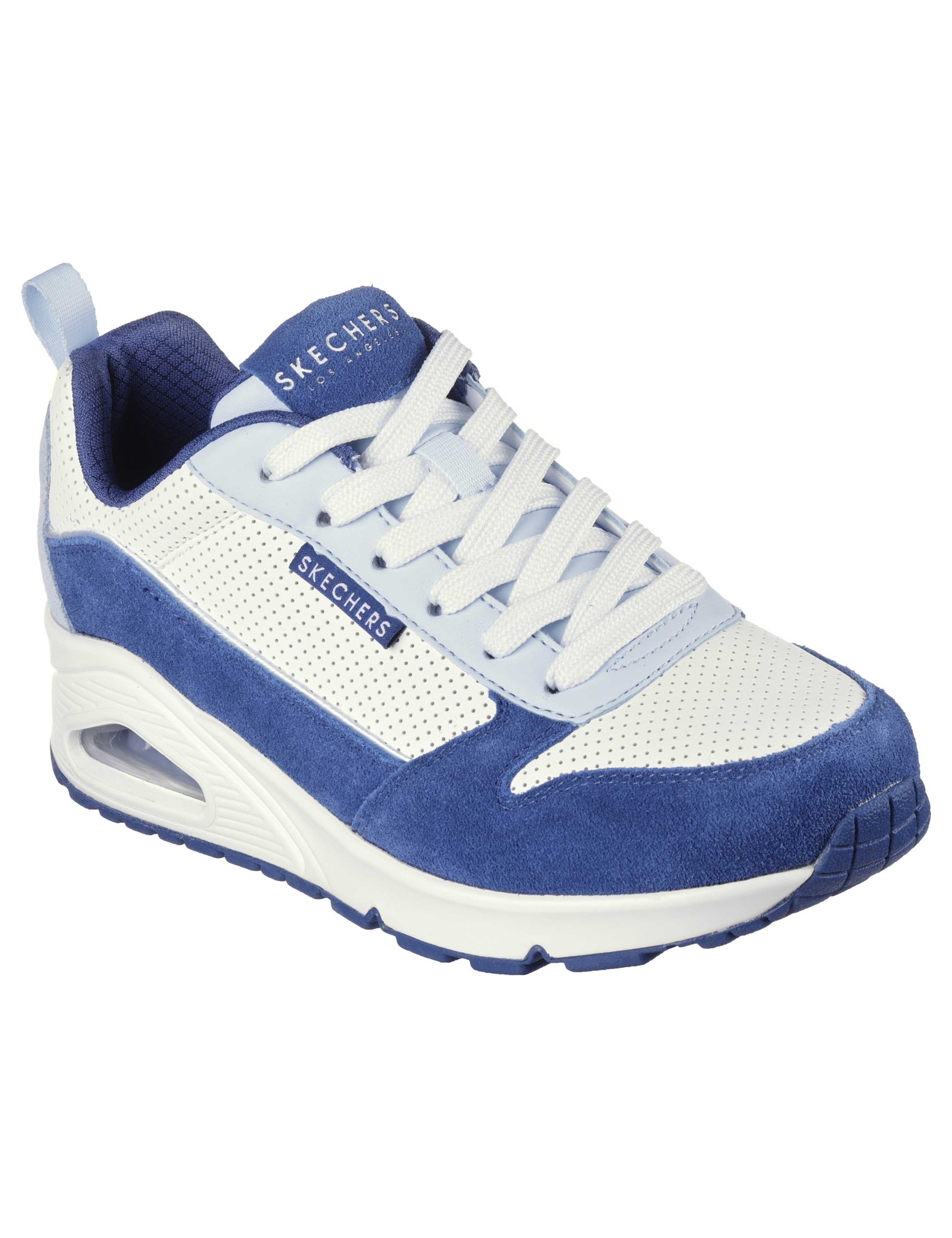 Uno 2 Much Fun Leather Lace Up Trainers 2 of 5