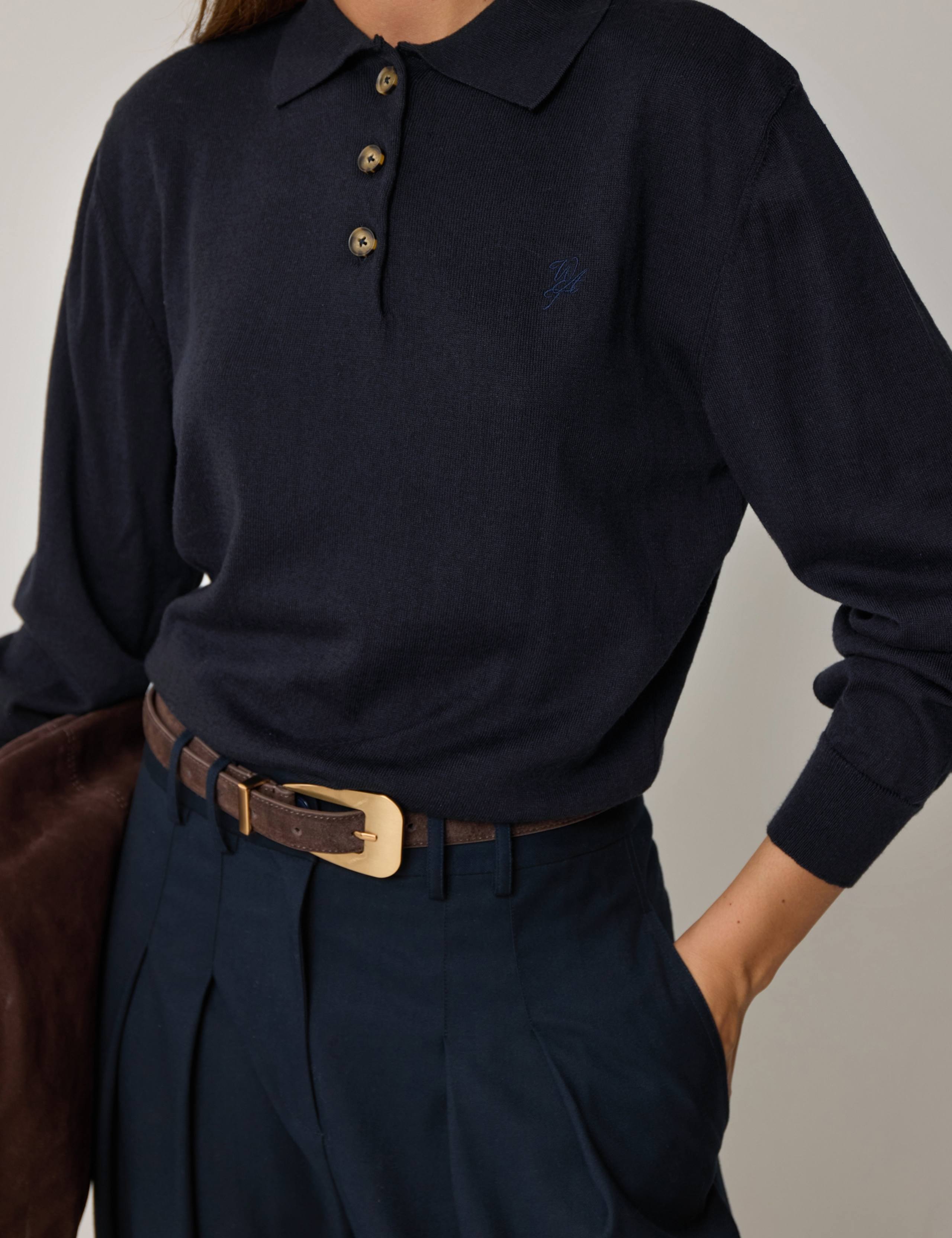 Suede Buckle Waist Belt 4 of 5