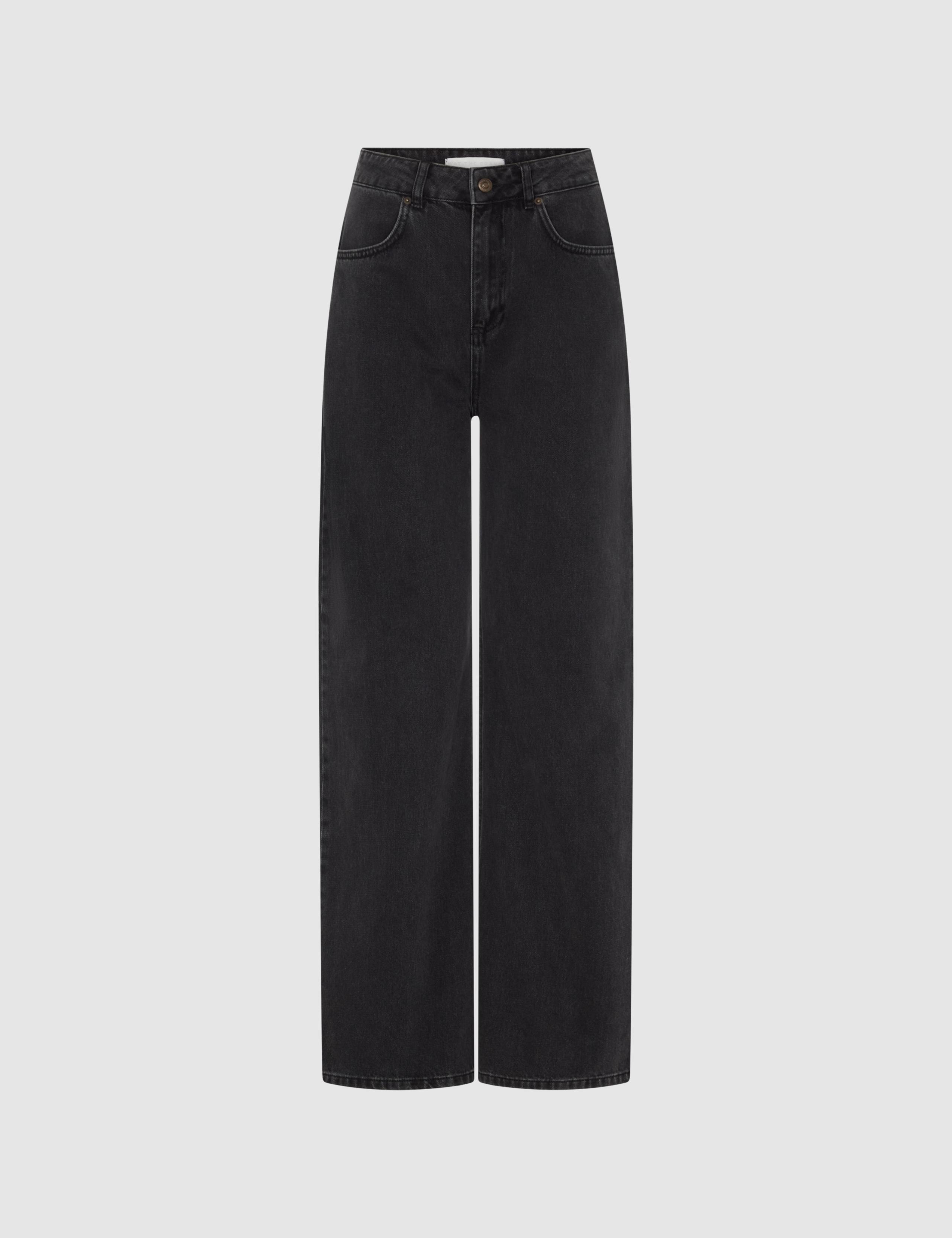 High Waisted Wide Leg Jeans 2 of 6