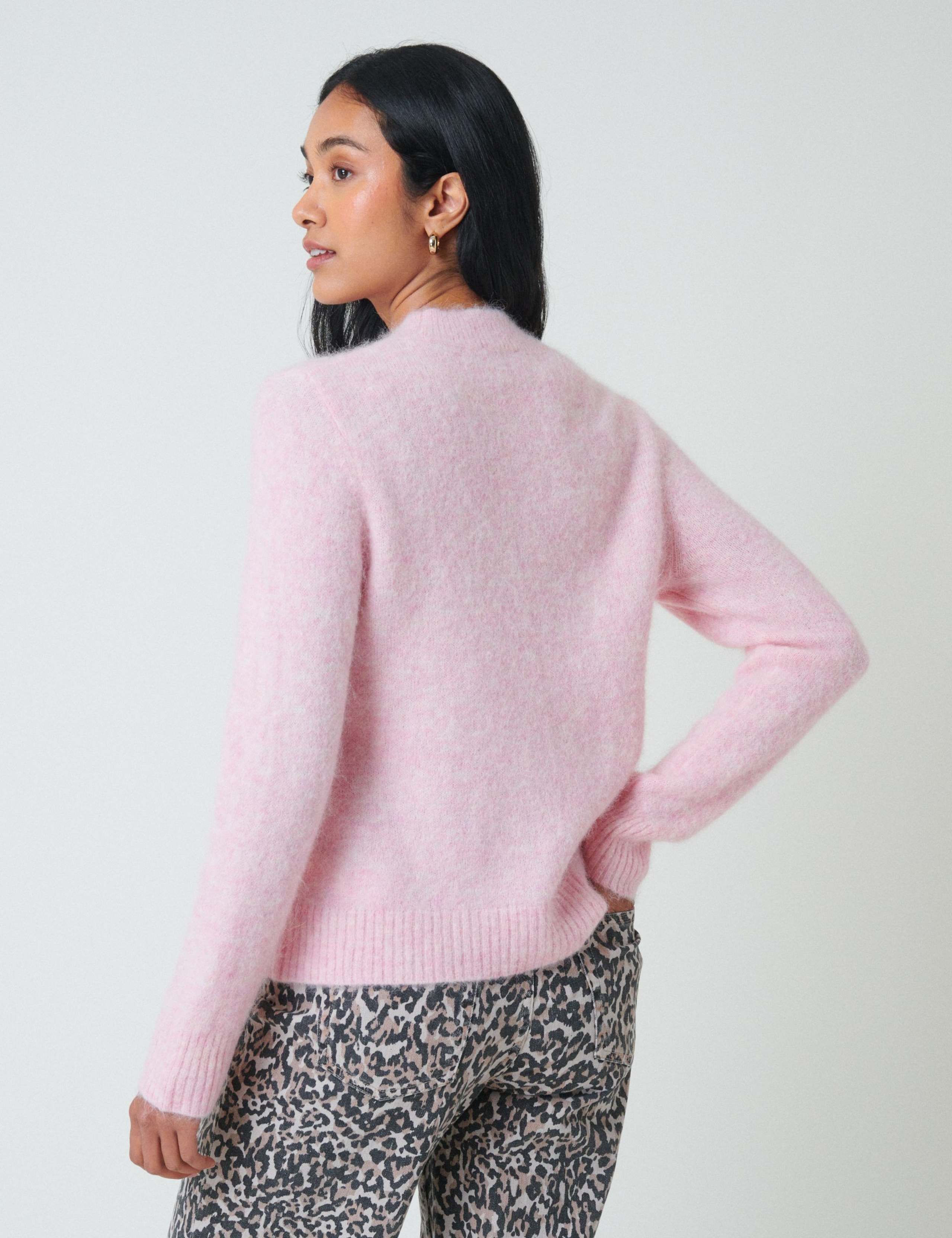 Wool Blend Textured Jumper with Alpaca 3 of 5