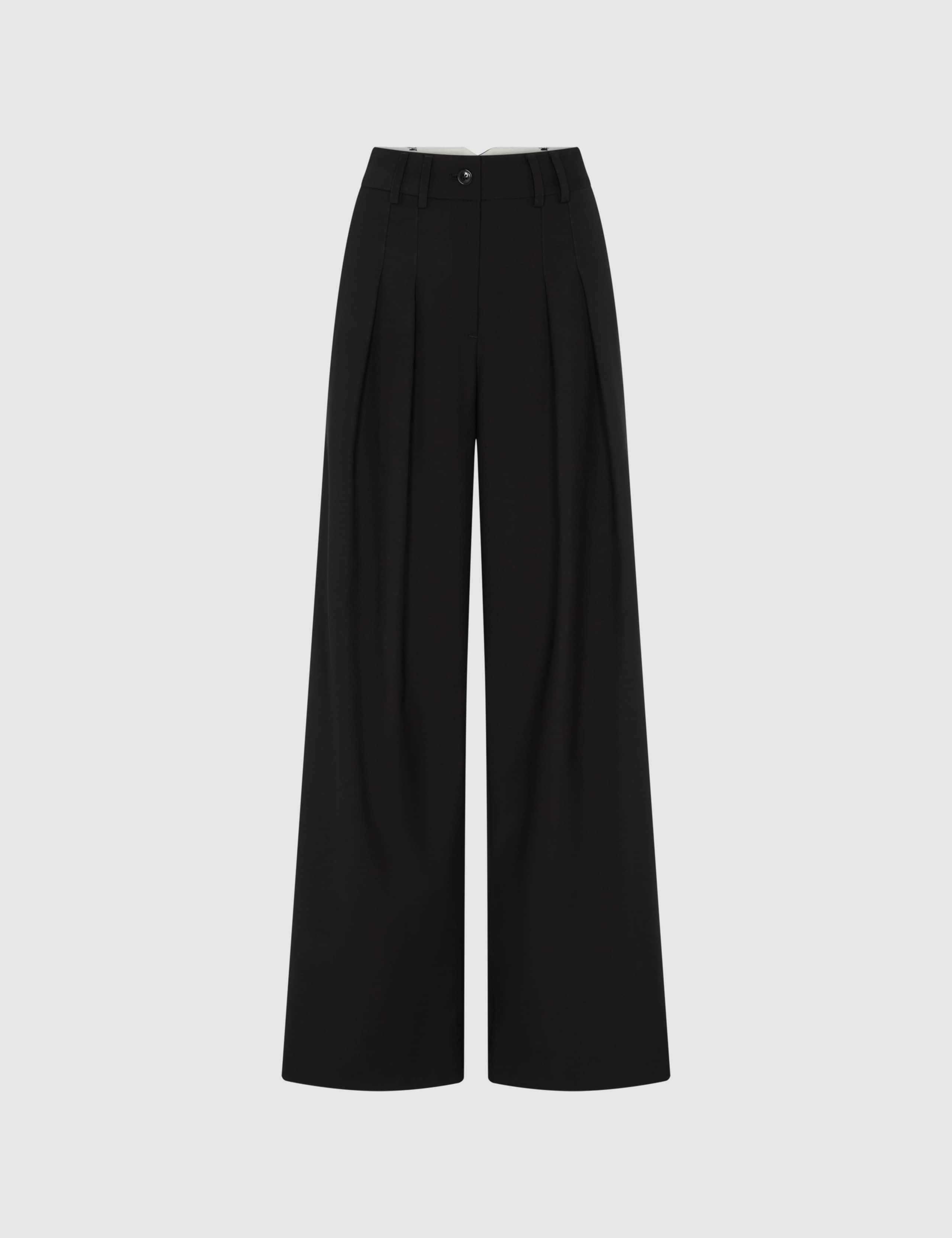 Woven Tailored Wide Leg Trousers 2 of 5