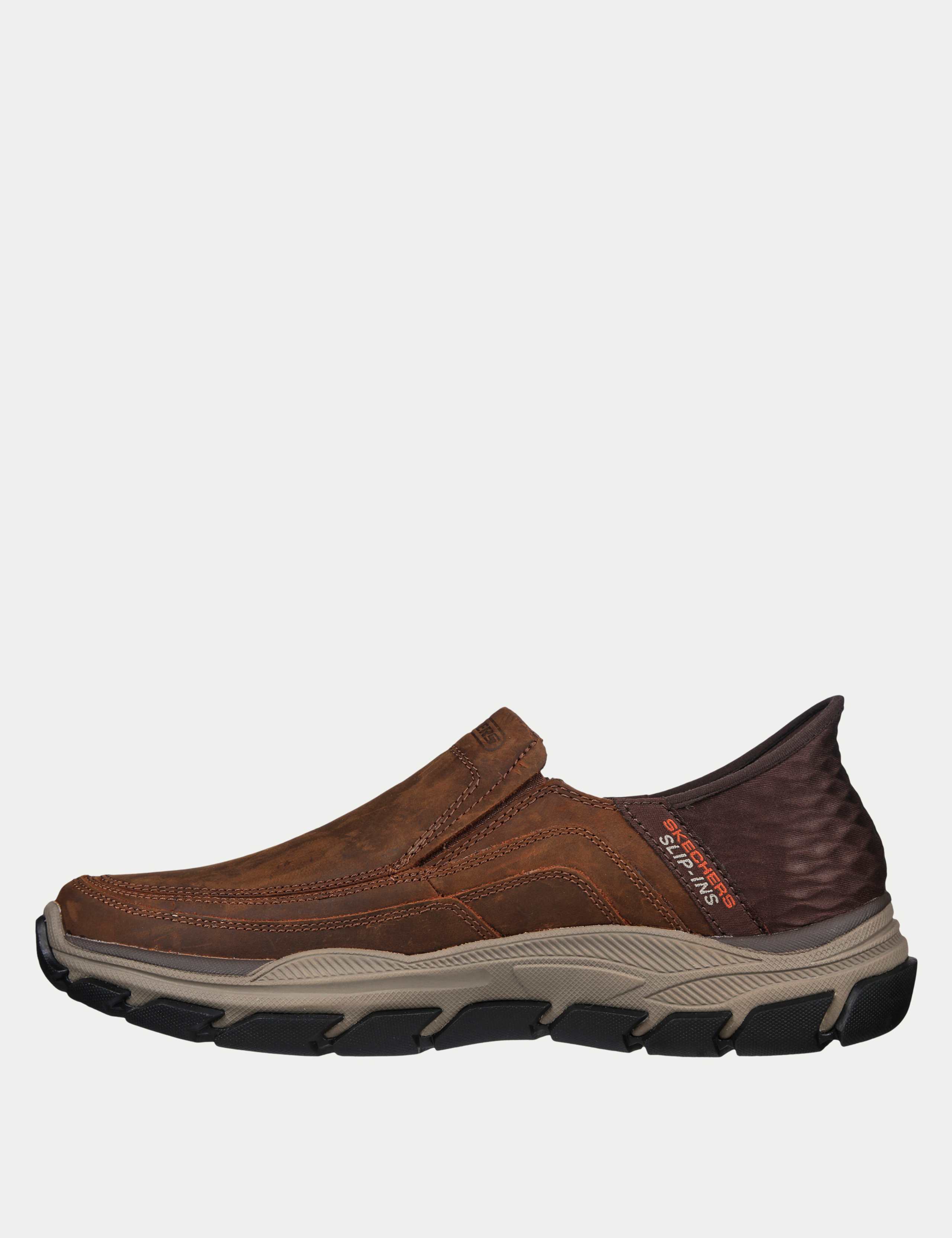 Respected Leather Slip On Trainers 4 of 6