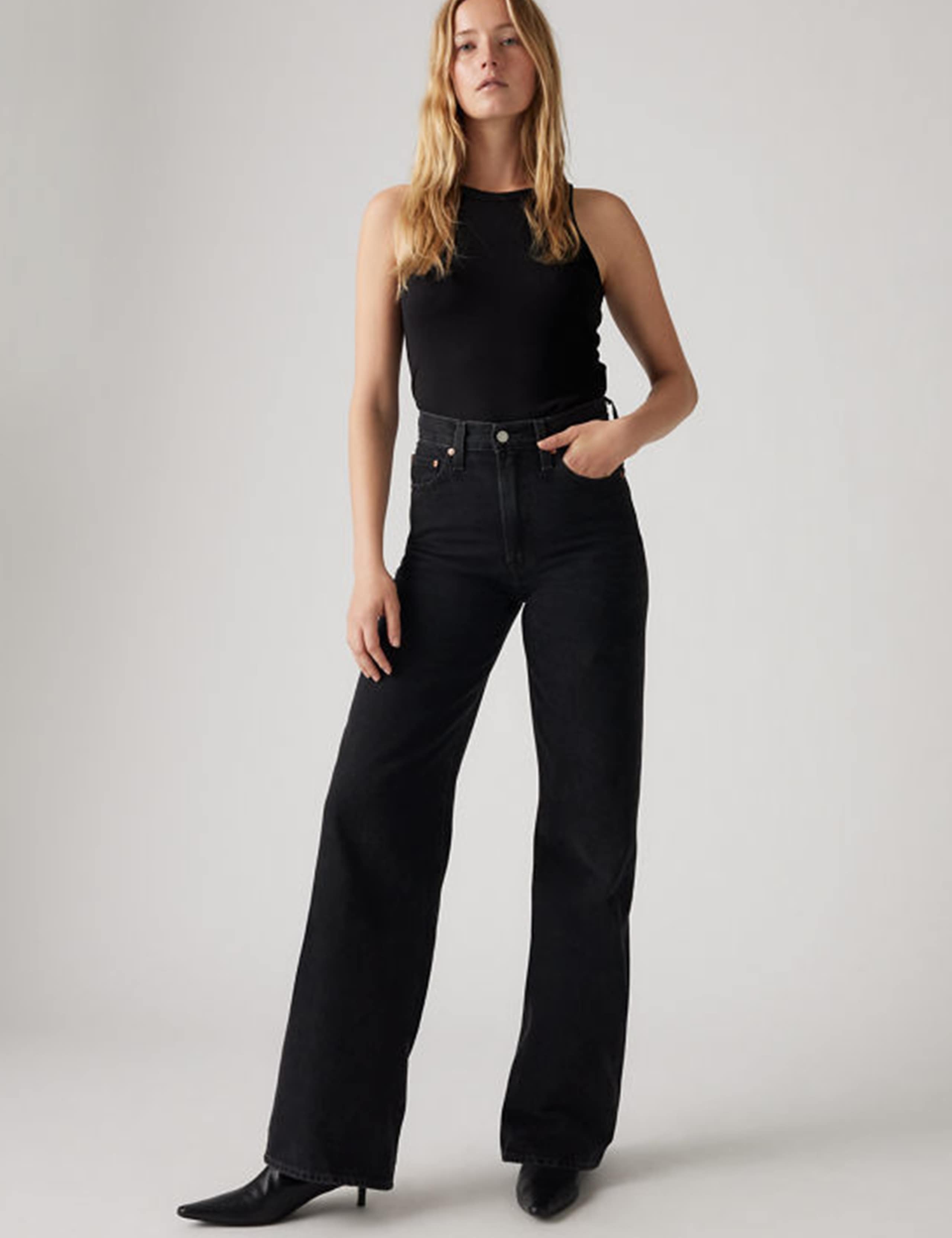 Ribcage Wide Leg Jeans 1 of 10