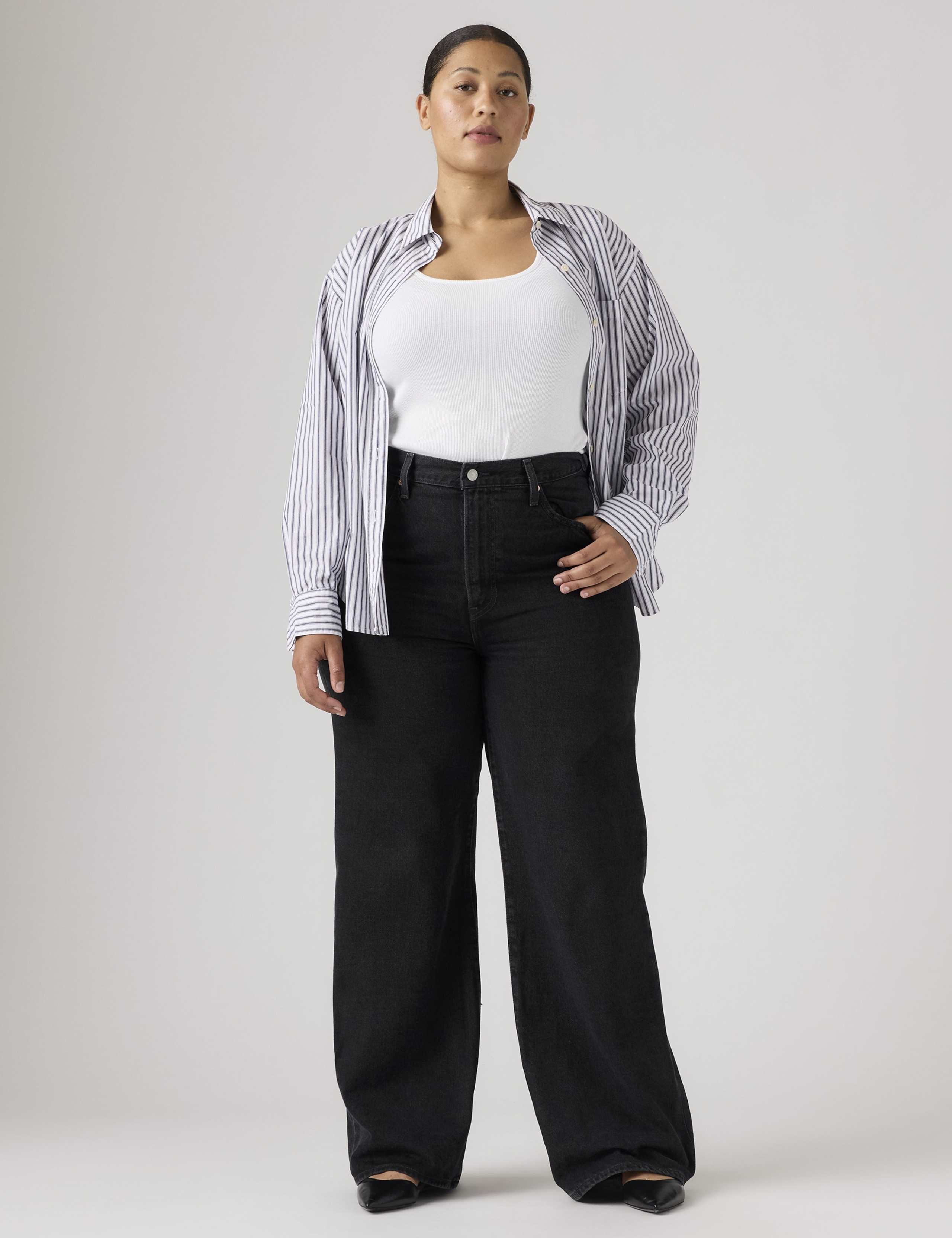 Ribcage Wide Leg Jeans 3 of 10