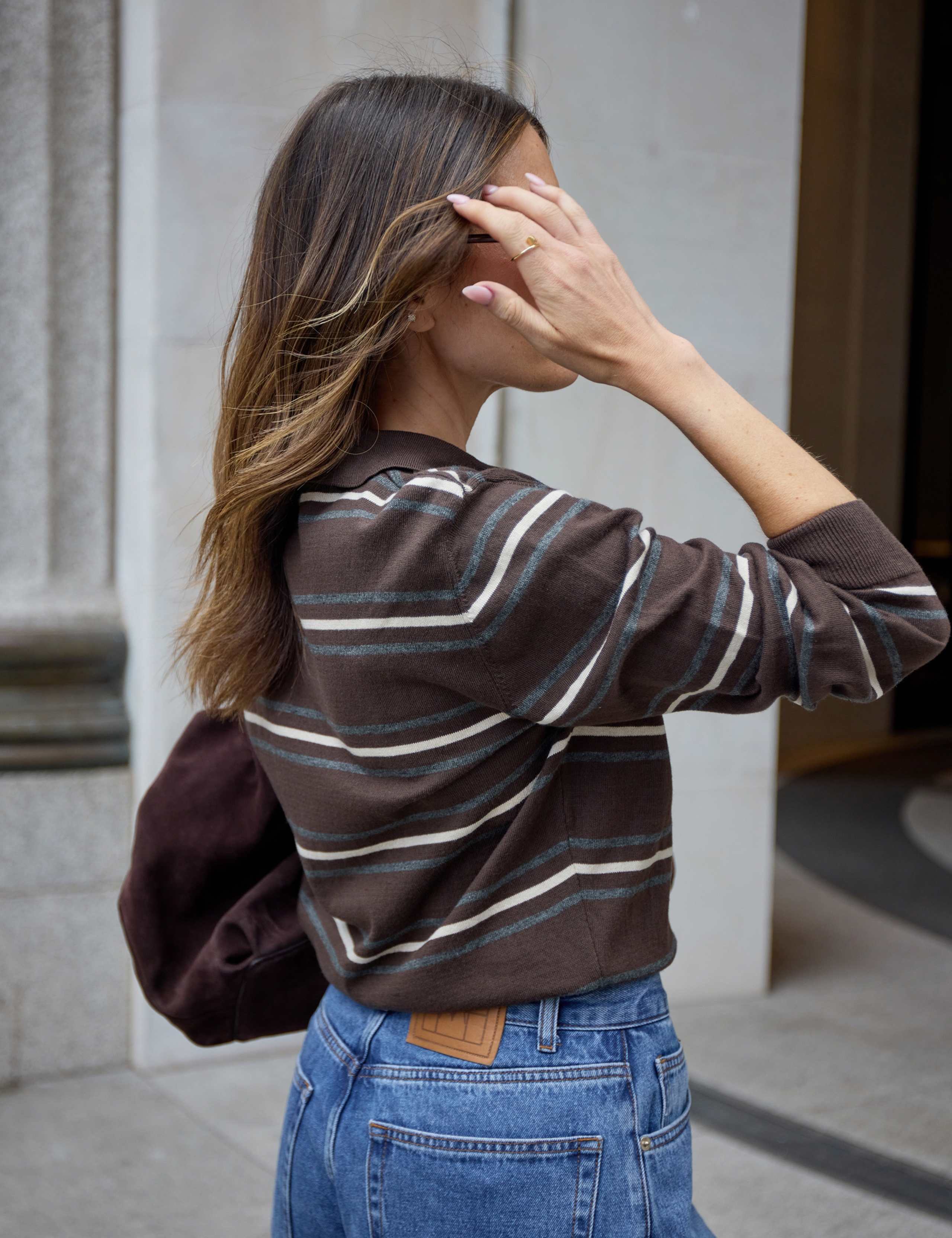 Cotton Blend Polo Neck Jumper 6 of 6