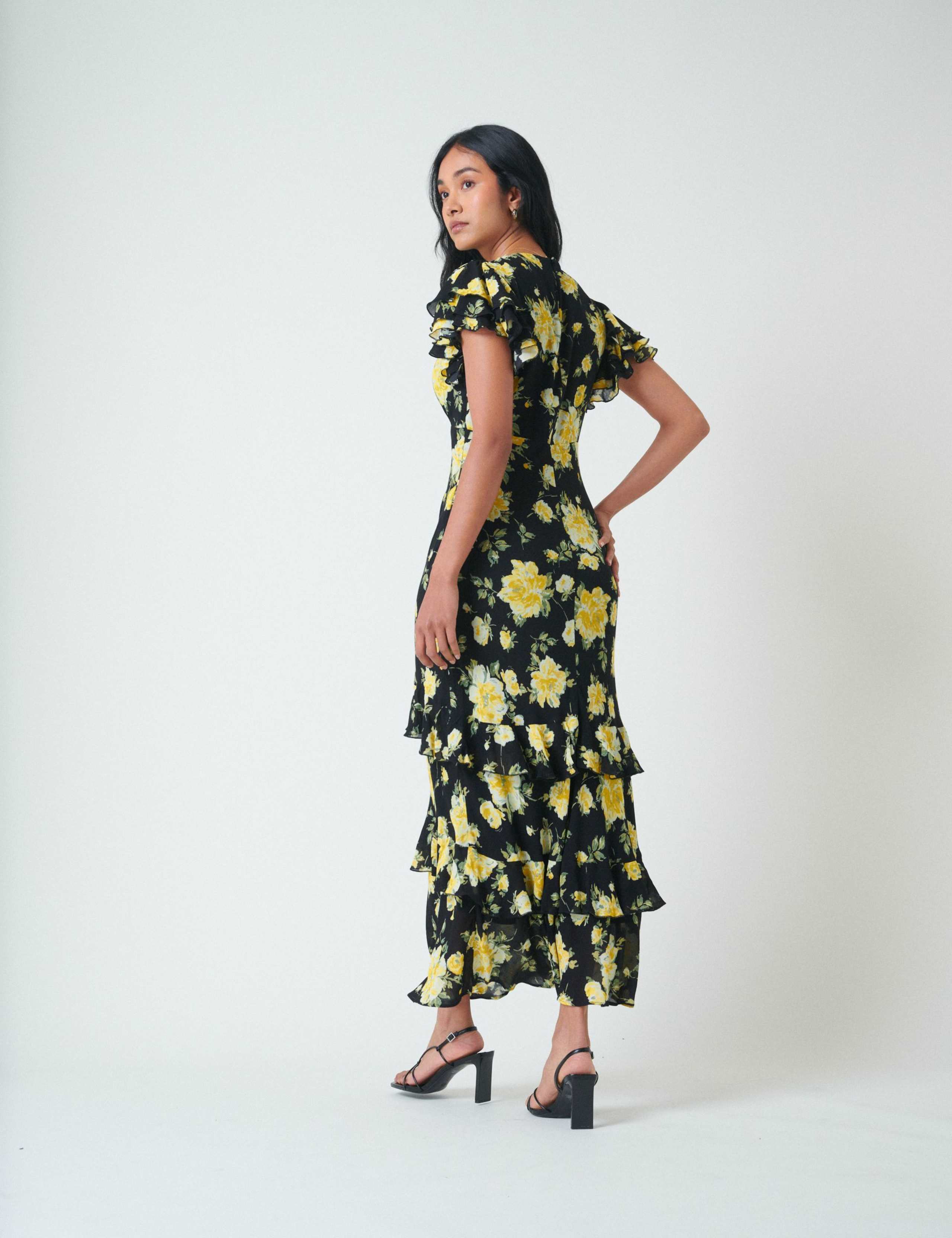Floral Midaxi Tea Dress 3 of 5