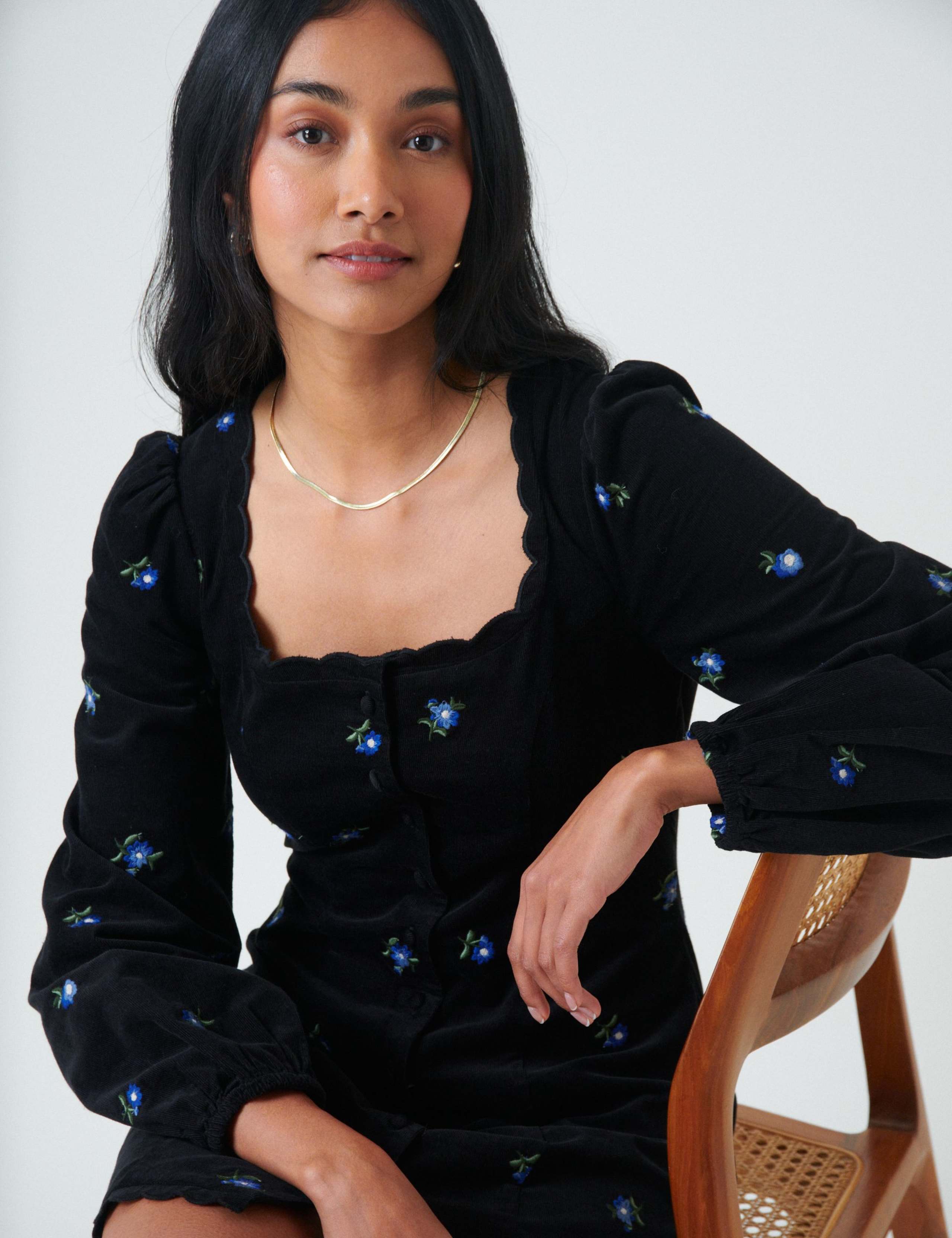 Pure Cotton Mini Bodycon Dress 4 of 5